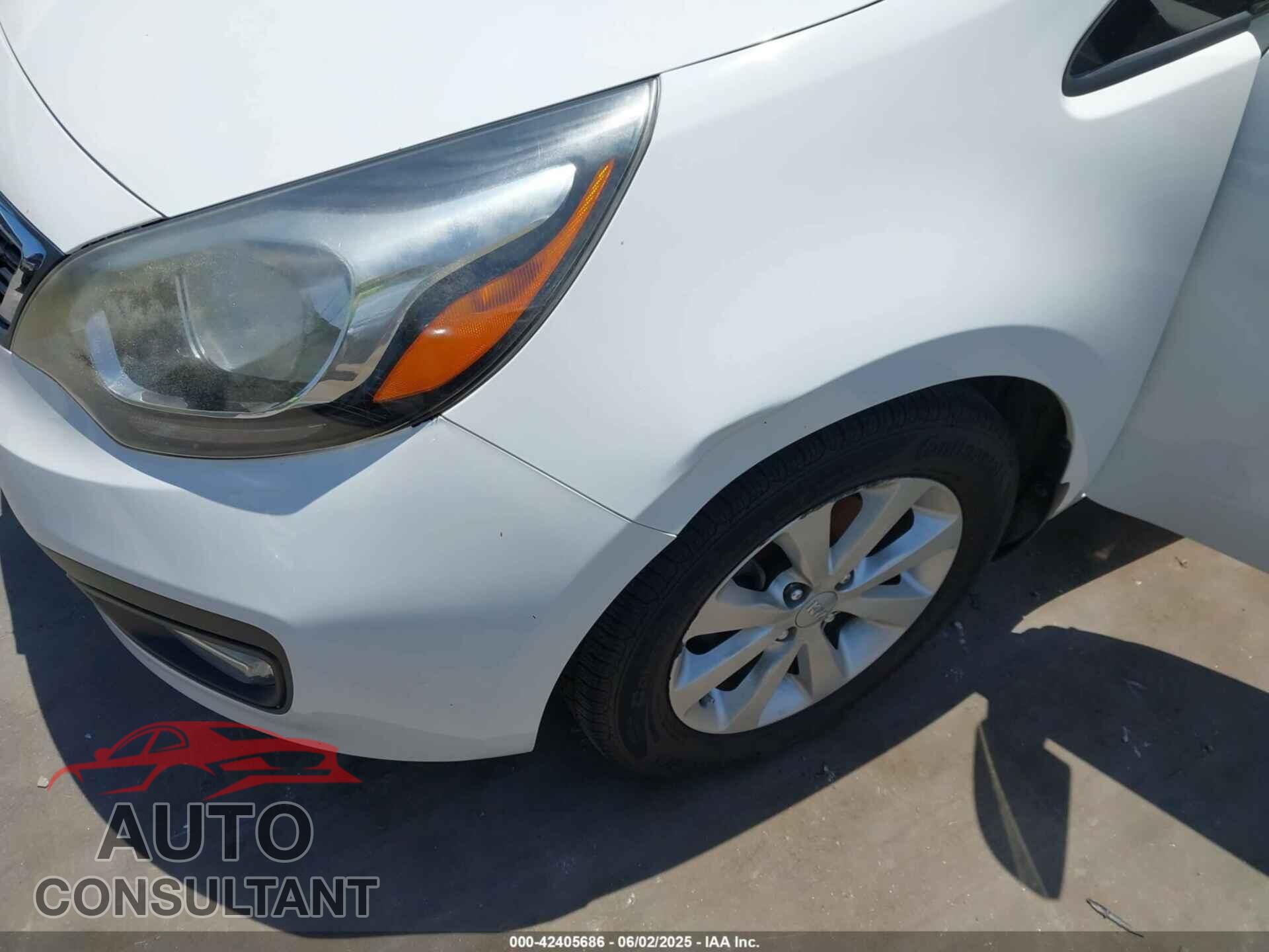 KIA RIO 2013 - KNADN4A39D6123170