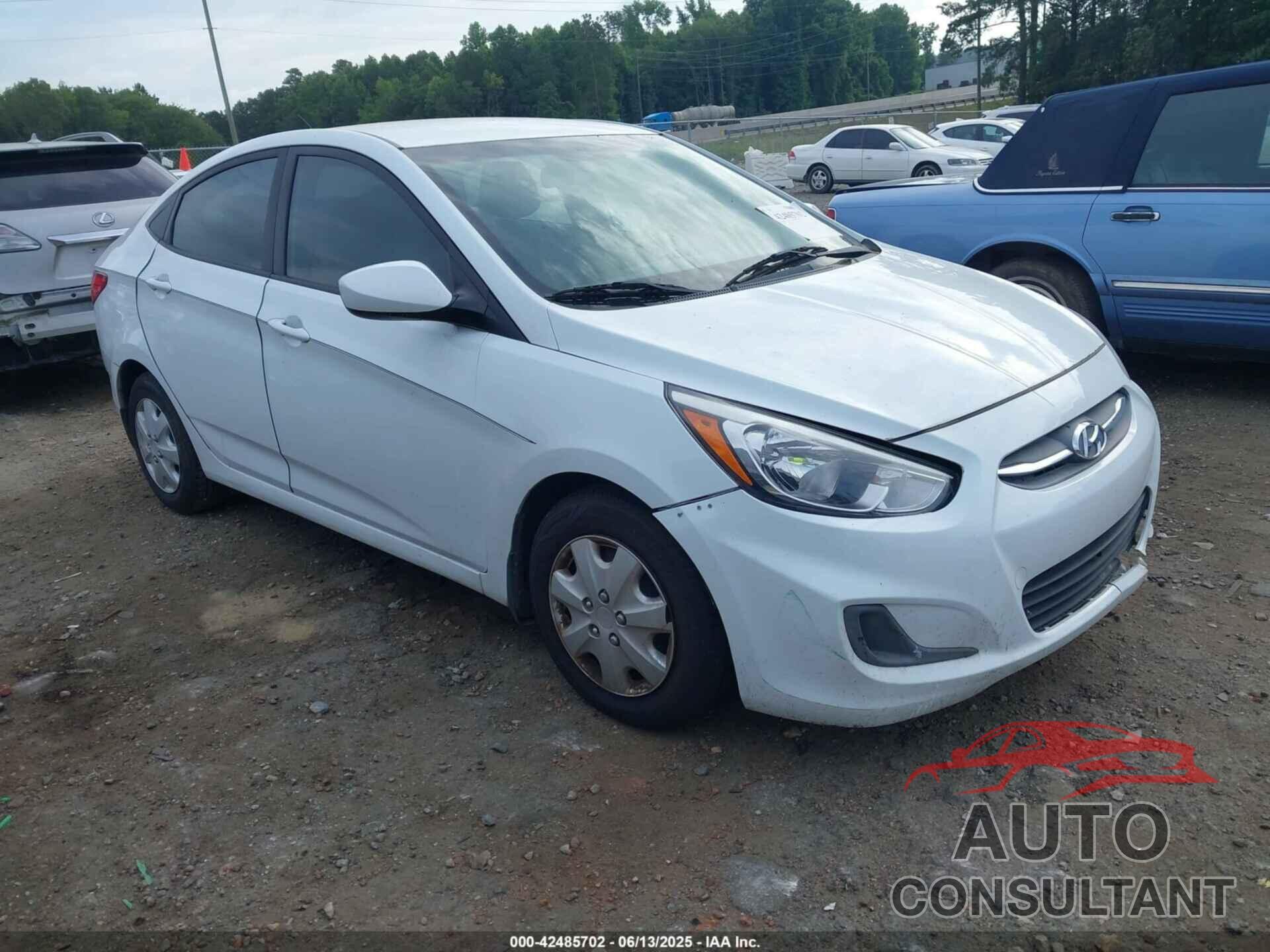 HYUNDAI ACCENT 2017 - KMHCT4AEXHU320433