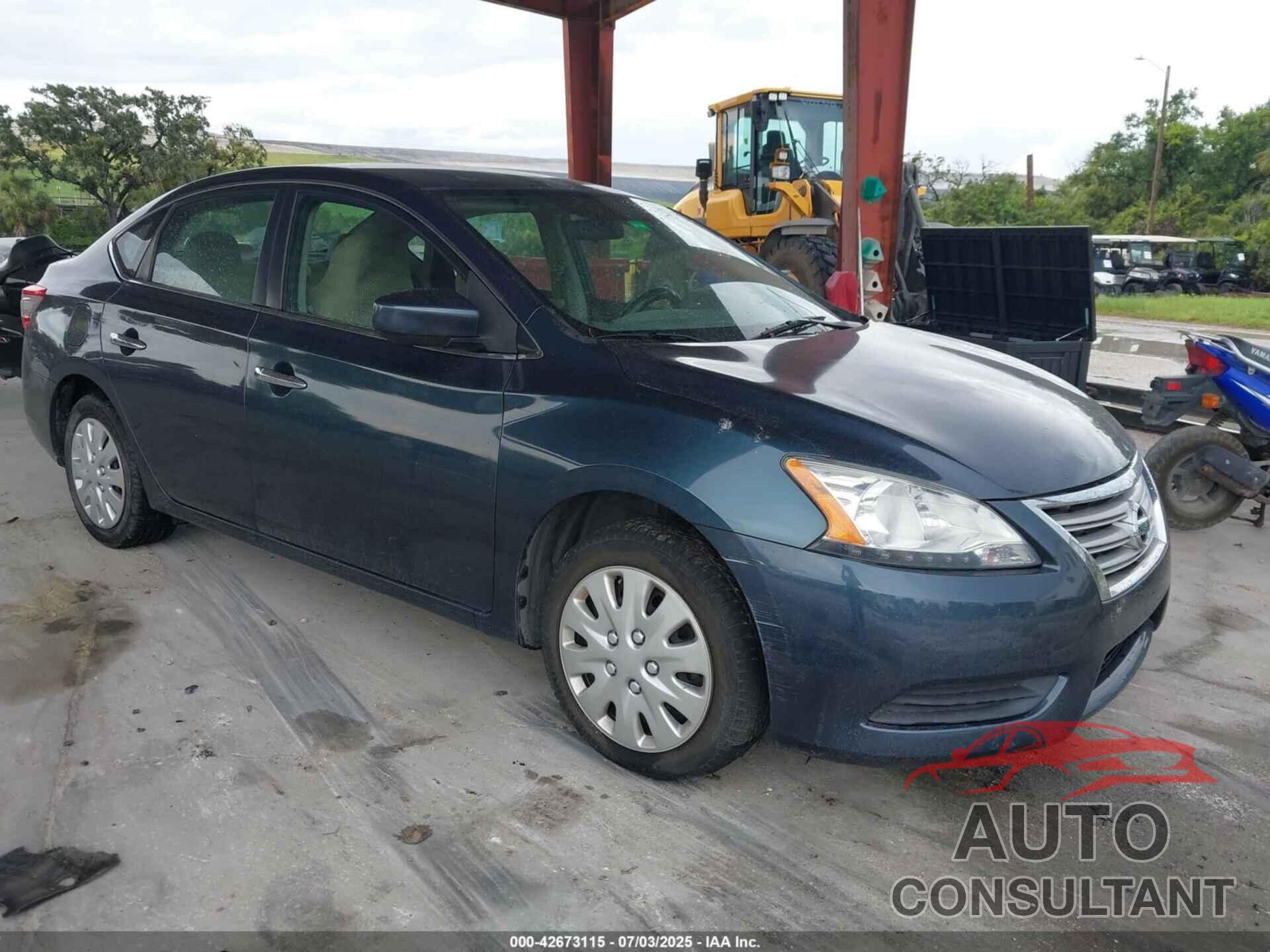 NISSAN SENTRA 2014 - 3N1AB7AP9EY336930
