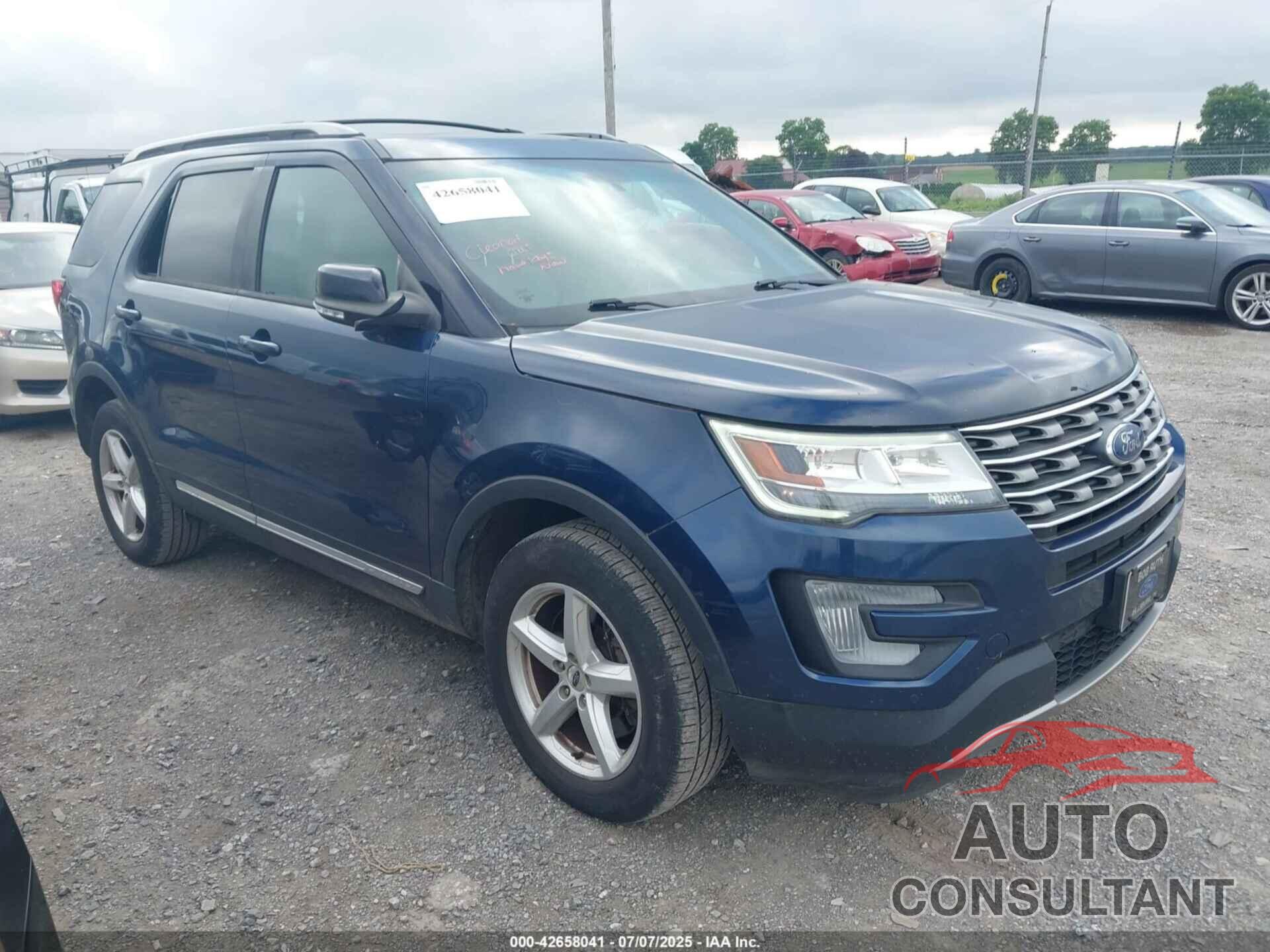 FORD EXPLORER 2017 - 1FM5K8D87HGA65814