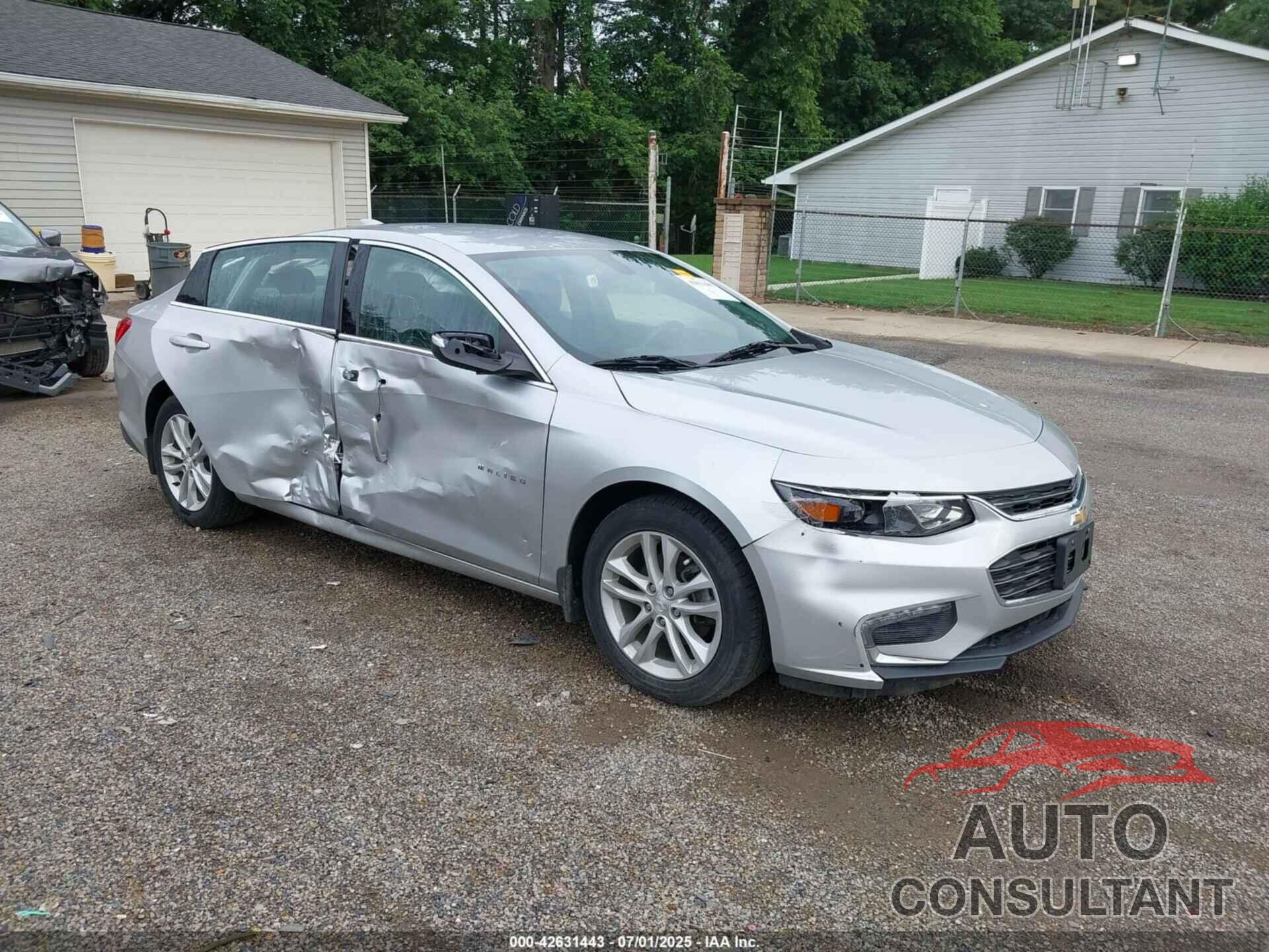 CHEVROLET MALIBU 2016 - 1G1ZE5ST9GF342785