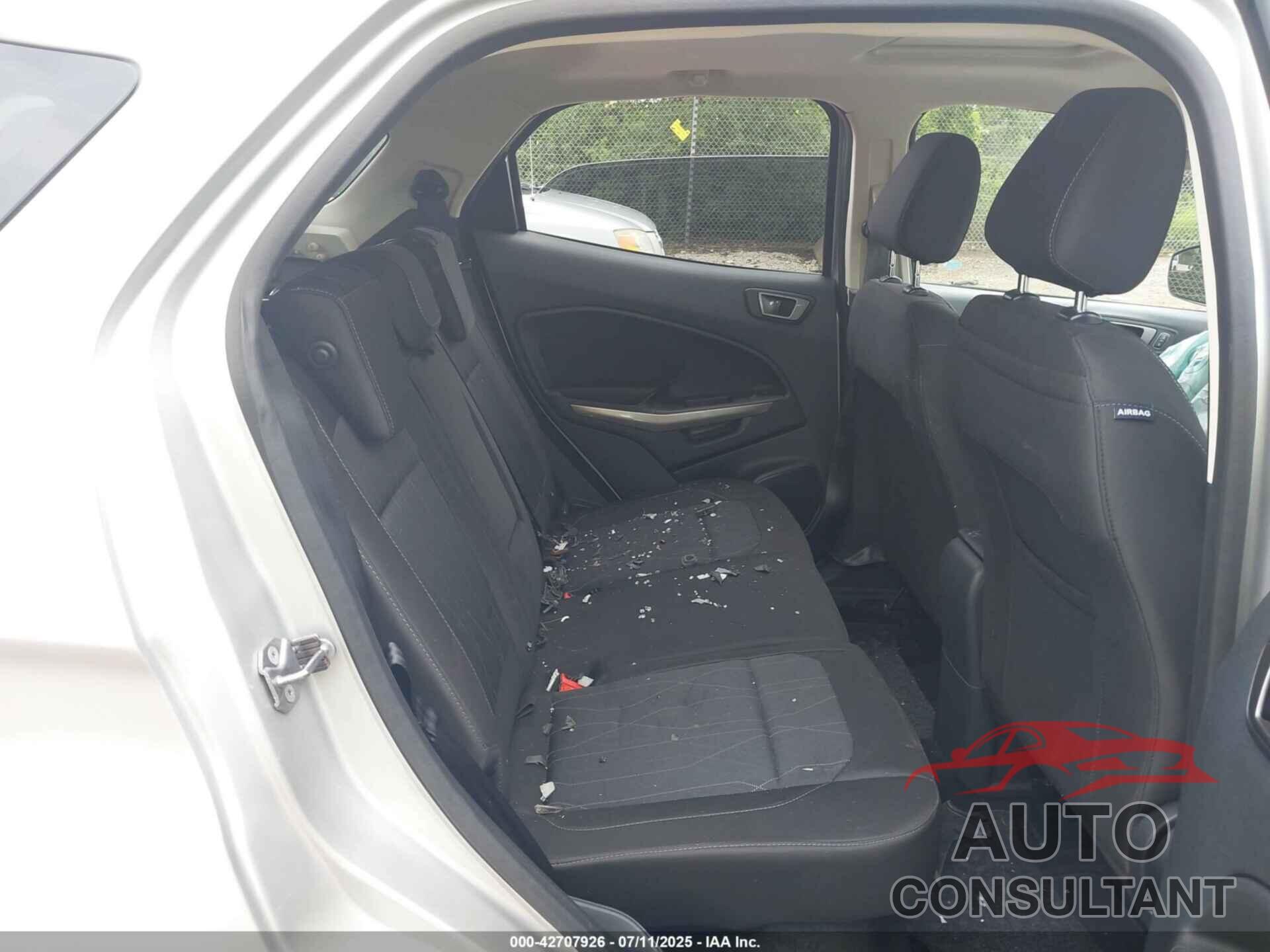 FORD ECOSPORT 2020 - MAJ6S3GL8LC317572