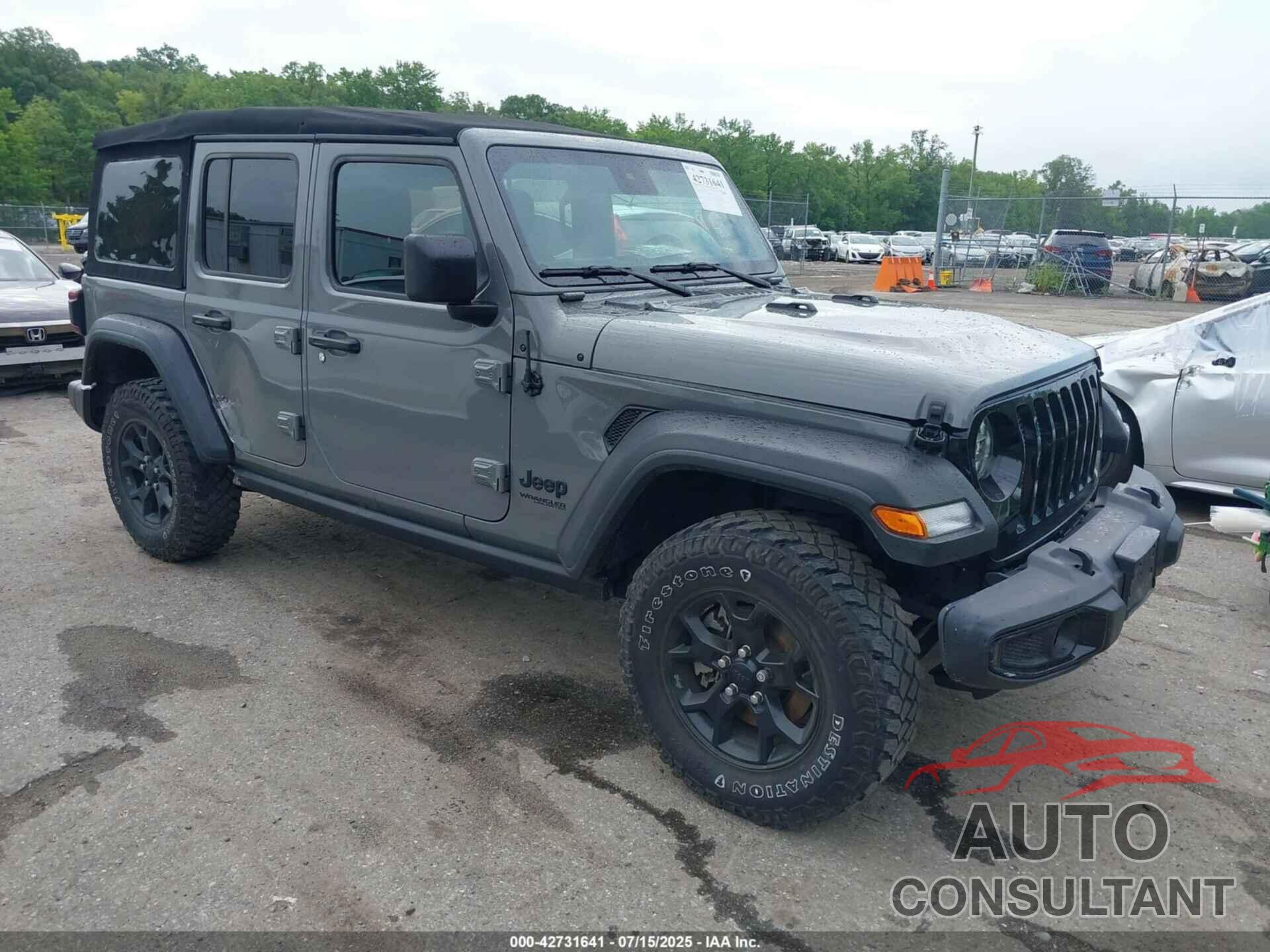 JEEP WRANGLER UNLIMITED 2021 - 1C4HJXDN3MW741907