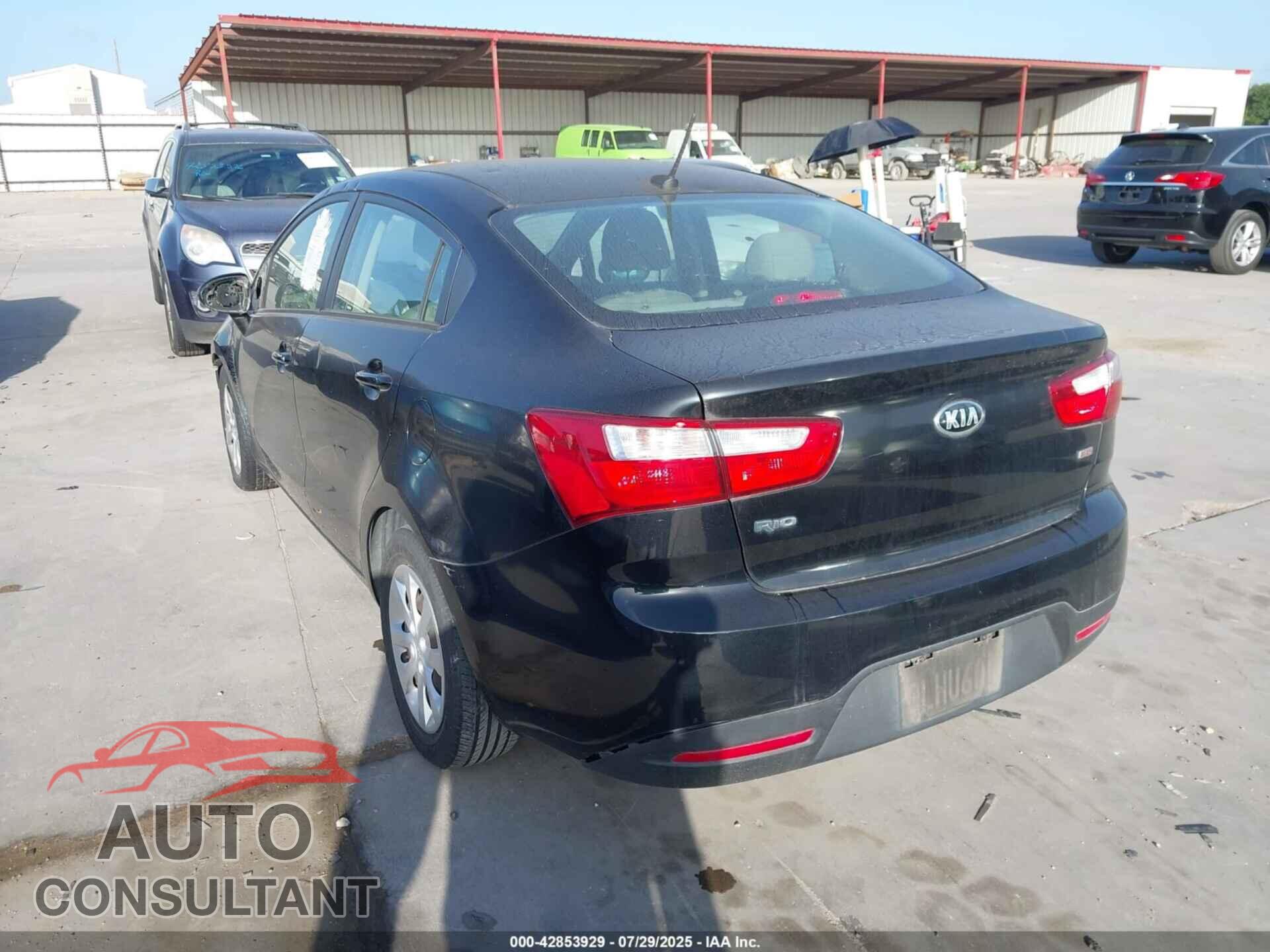 KIA RIO 2015 - KNADM4A30F6504119
