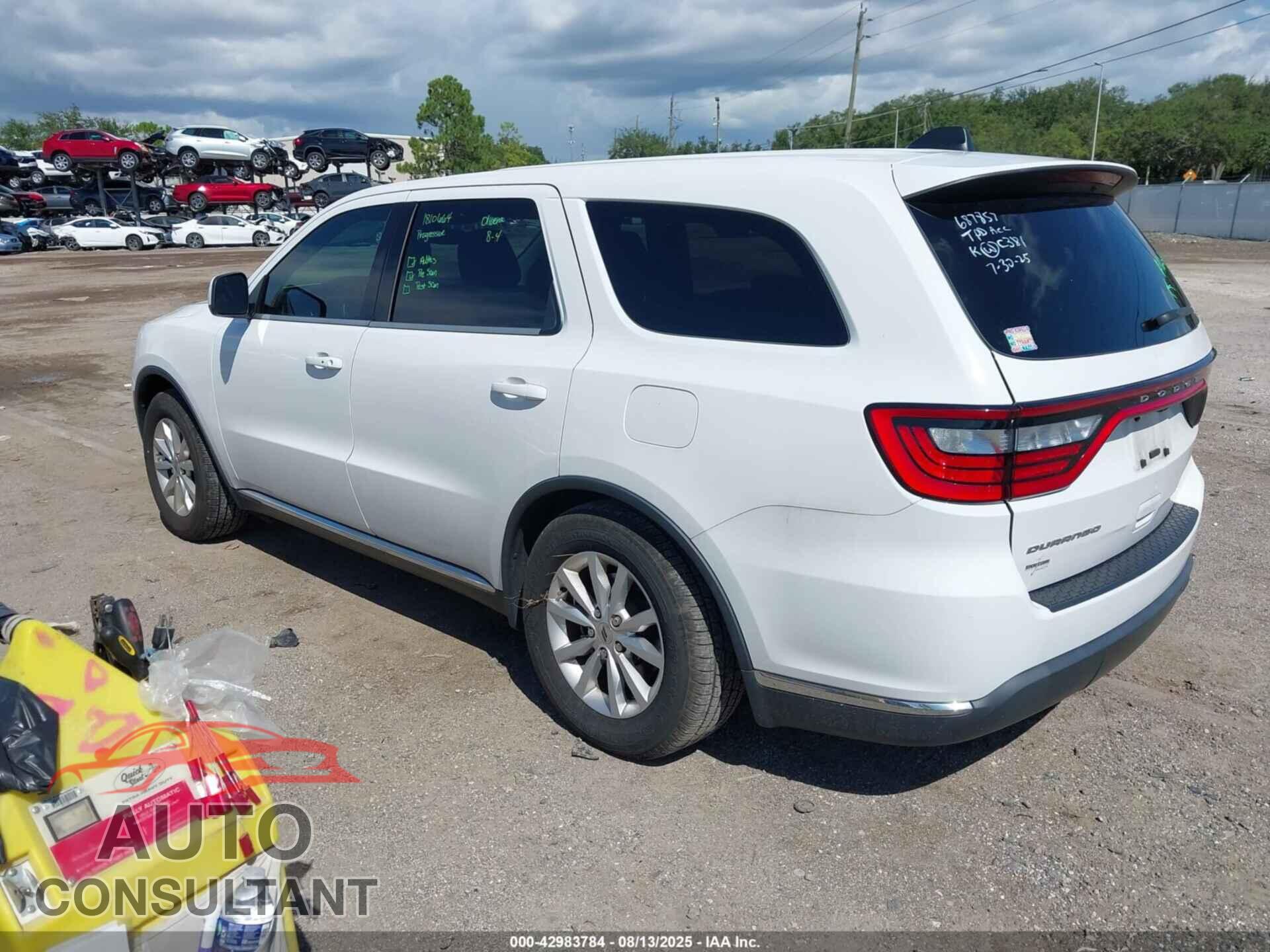 DODGE DURANGO 2021 - 1C4RDHAG8MC519601
