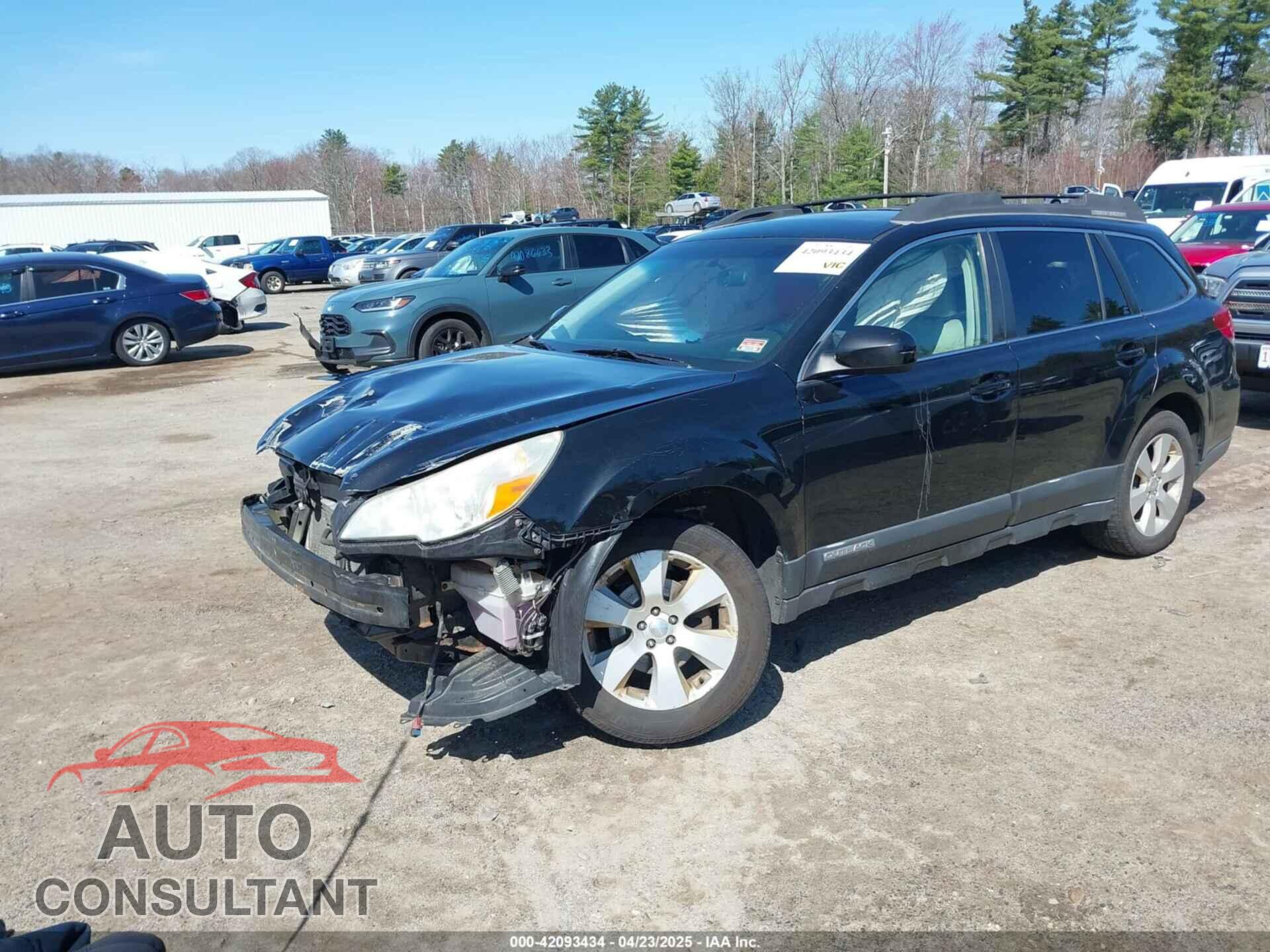 SUBARU OUTBACK 2010 - 4S4BRBGC9A3337580