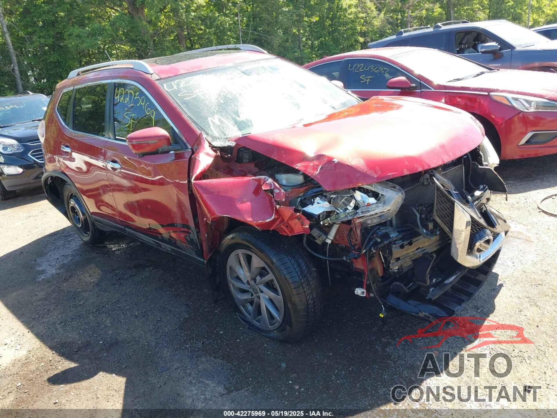 NISSAN ROGUE 2016 - 5N1AT2MV2GC887182