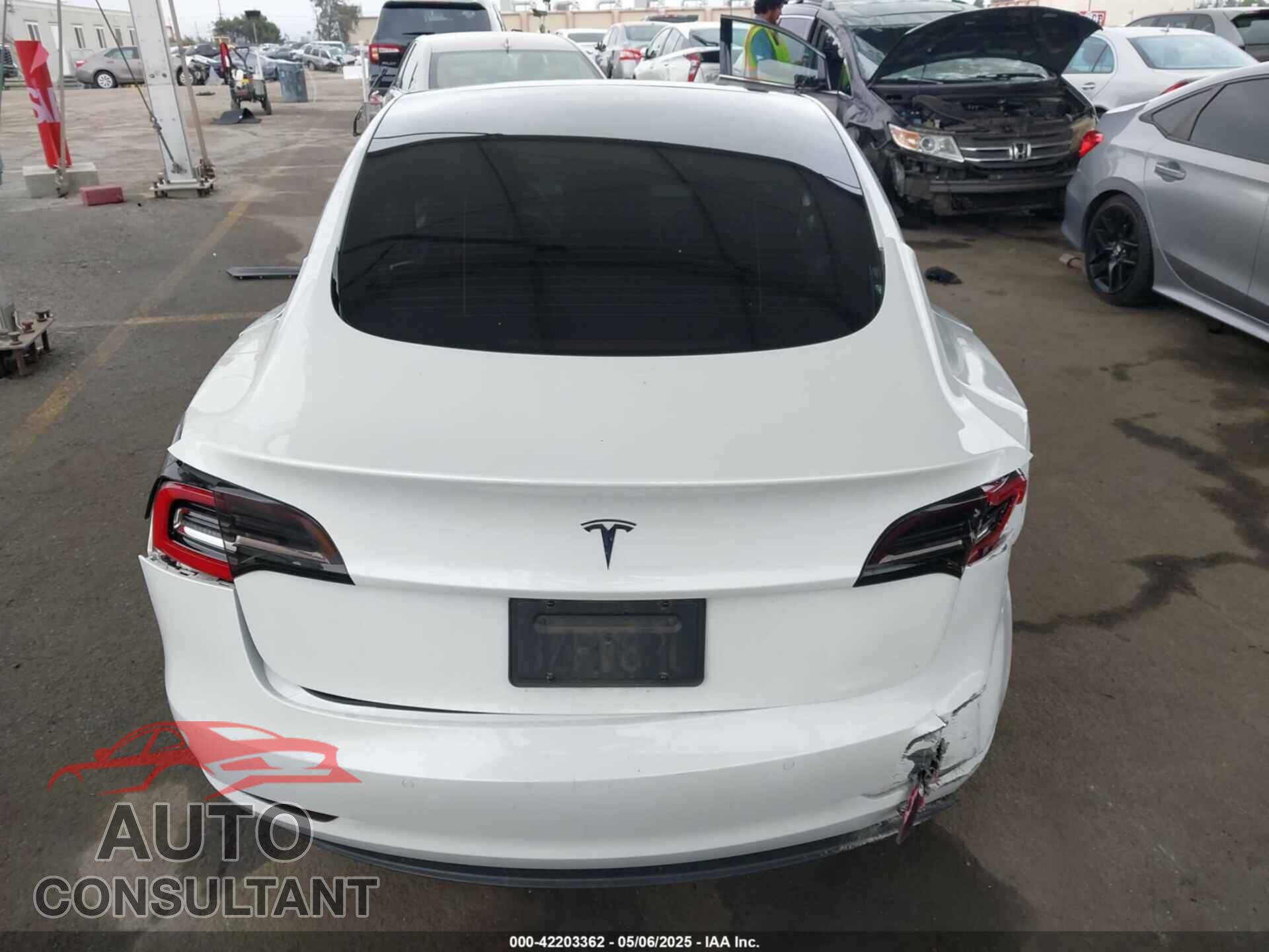TESLA MODEL 3 2022 - 5YJ3E1EAXNF117101
