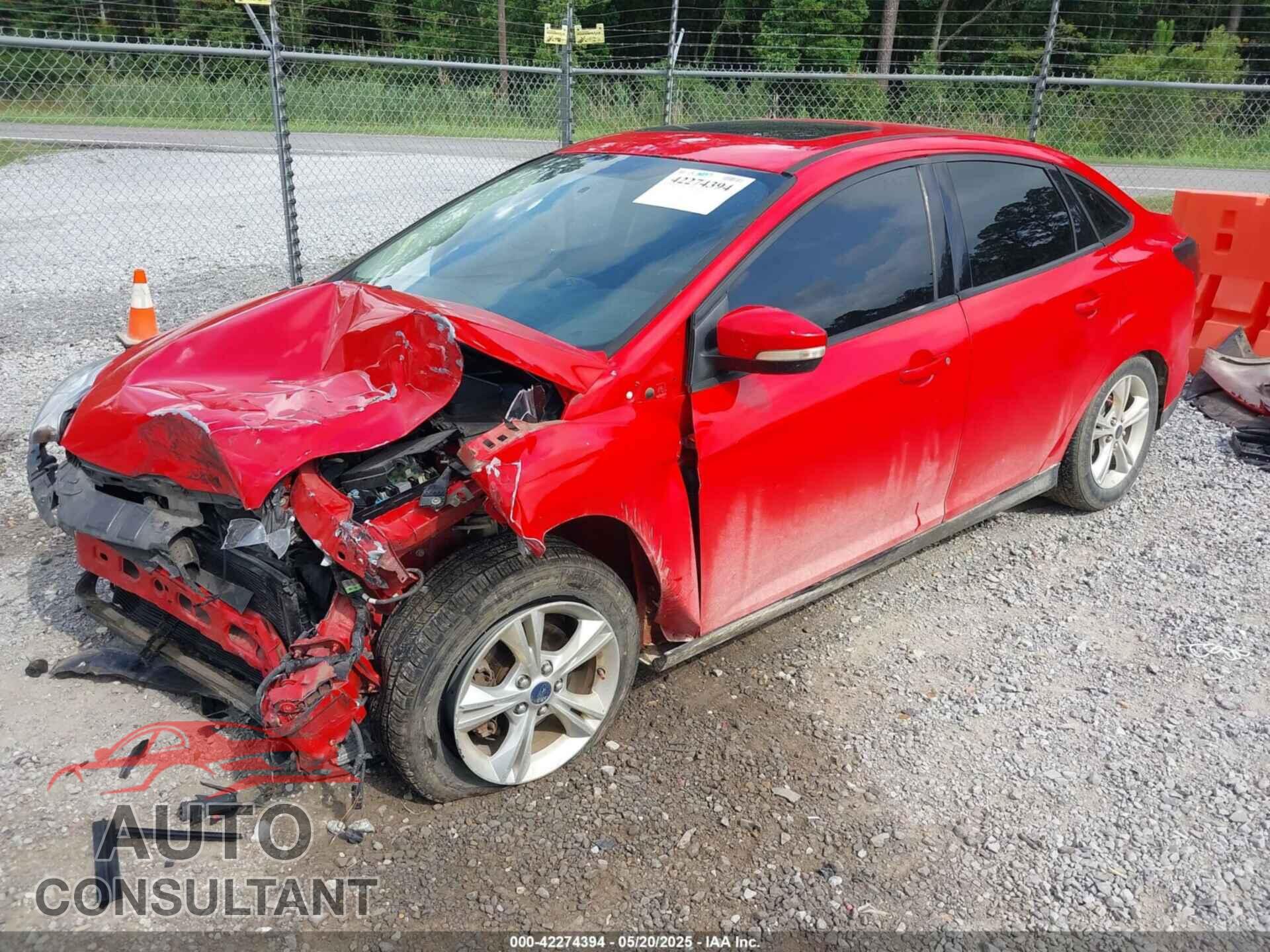 FORD FOCUS 2014 - 1FADP3F24EL186631