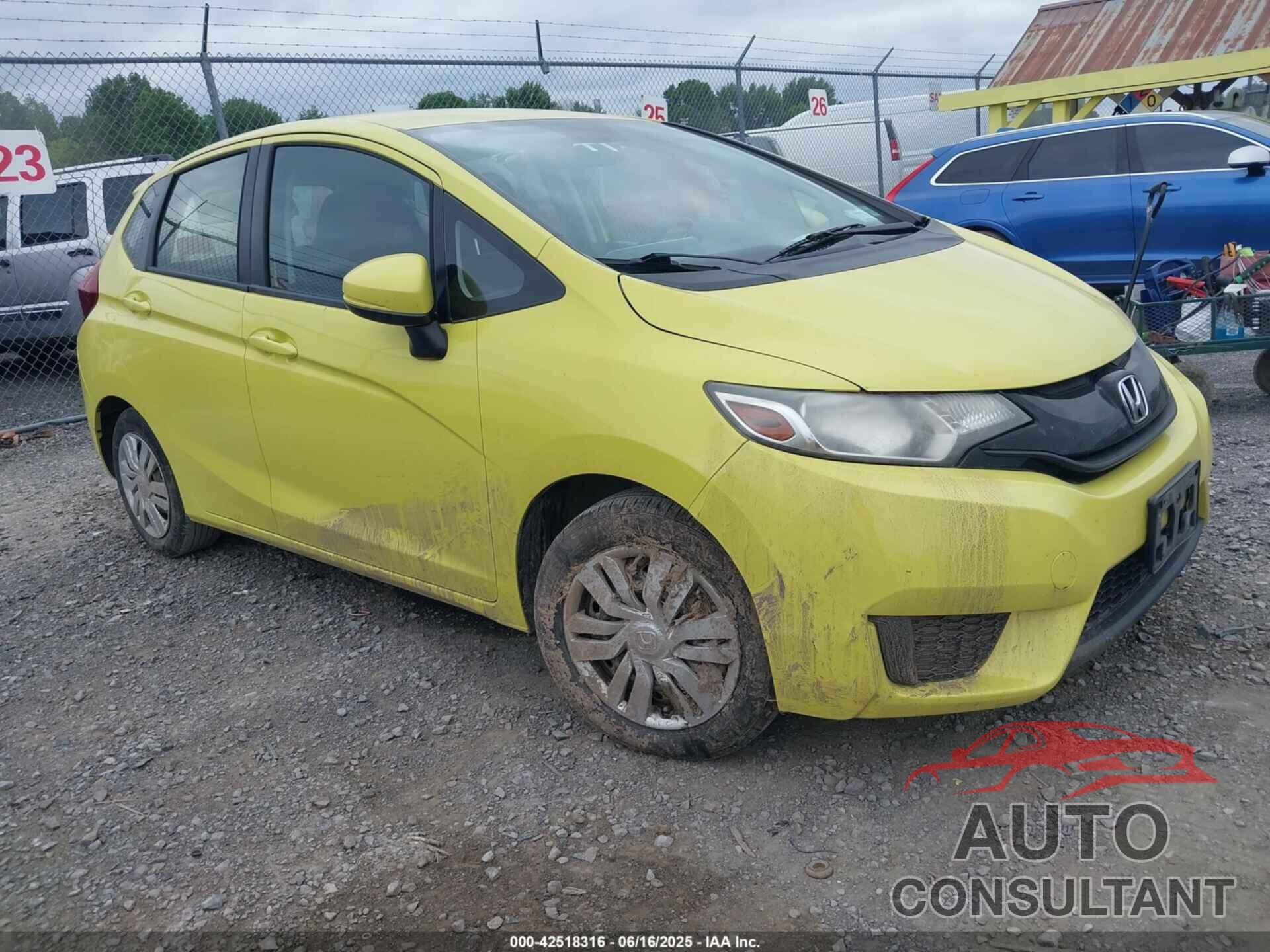 HONDA FIT 2016 - JHMGK5H54GX023173