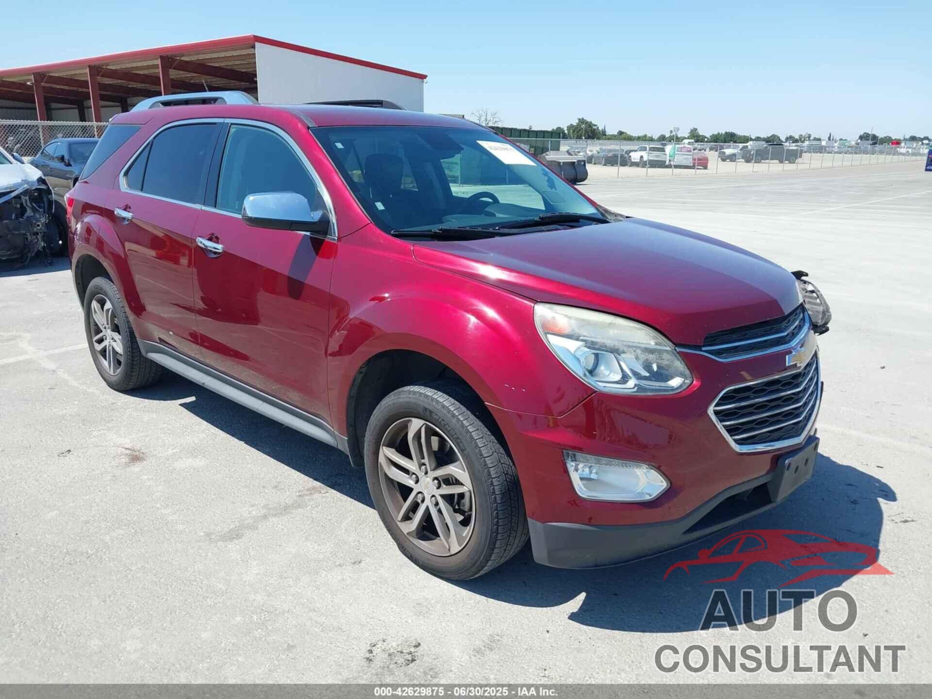 CHEVROLET EQUINOX 2016 - 2GNFLGE33G6237961