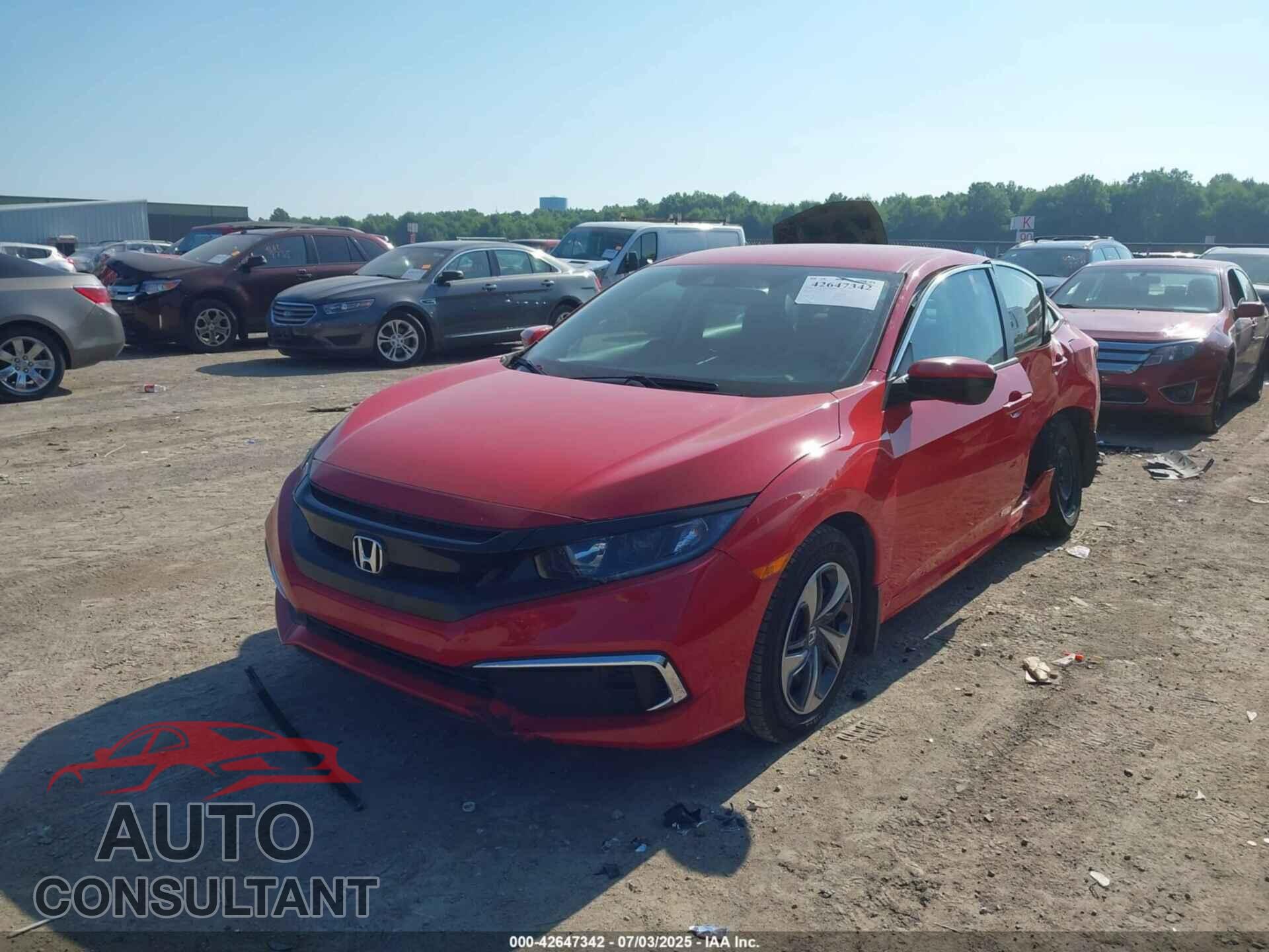 HONDA CIVIC 2021 - 2HGFC2F67MH529313