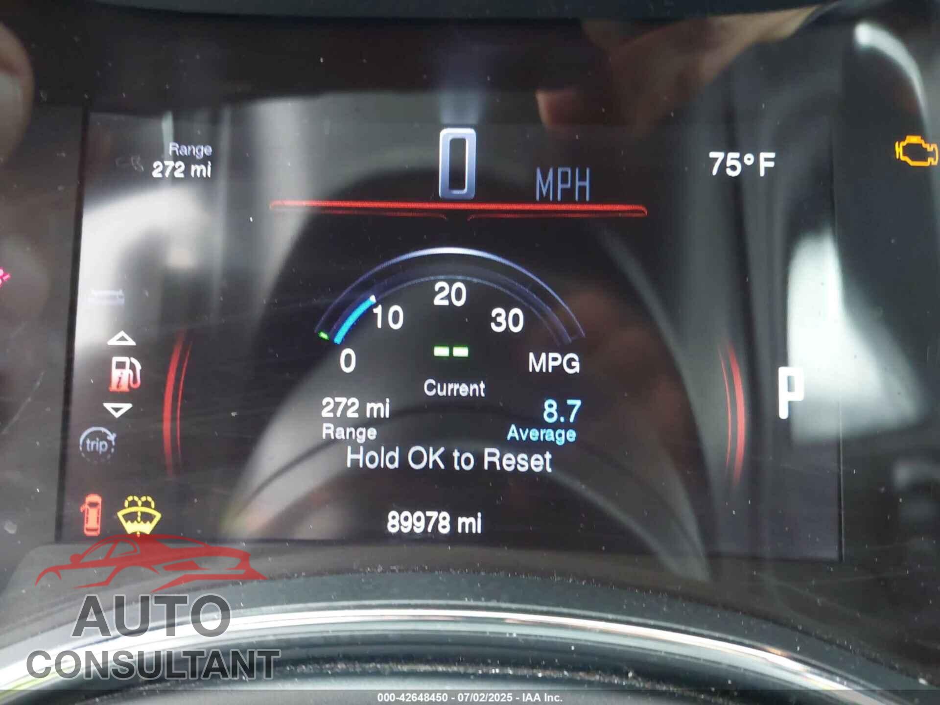 DODGE DURANGO 2015 - 1C4RDHAG4FC829876
