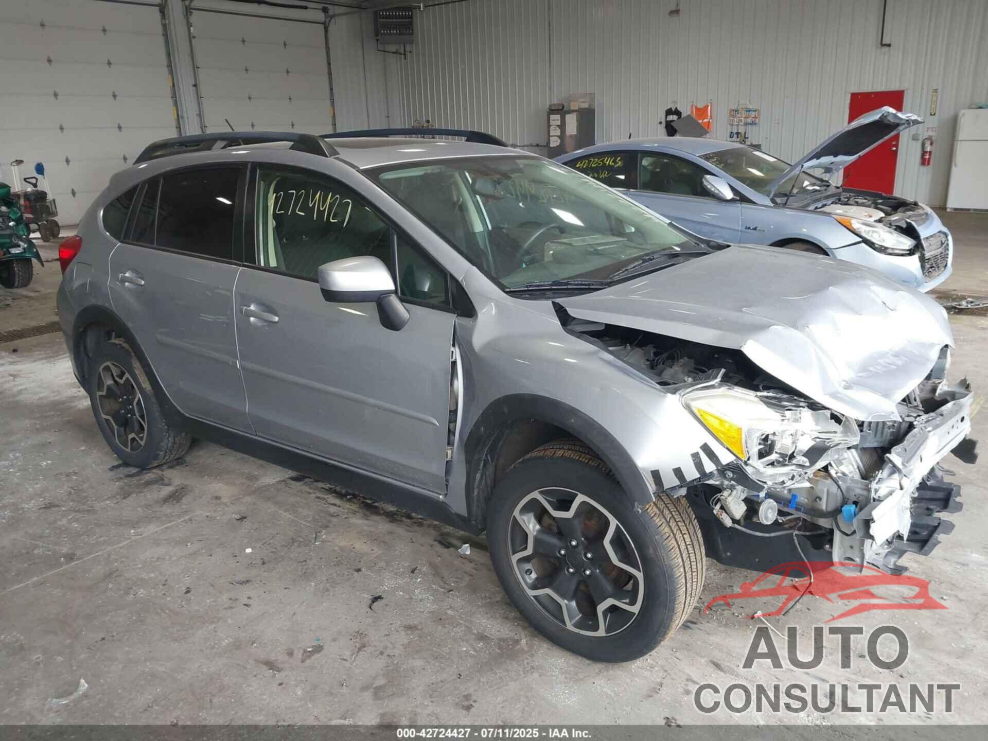 SUBARU XV CROSSTREK 2015 - JF2GPADC2F8225231