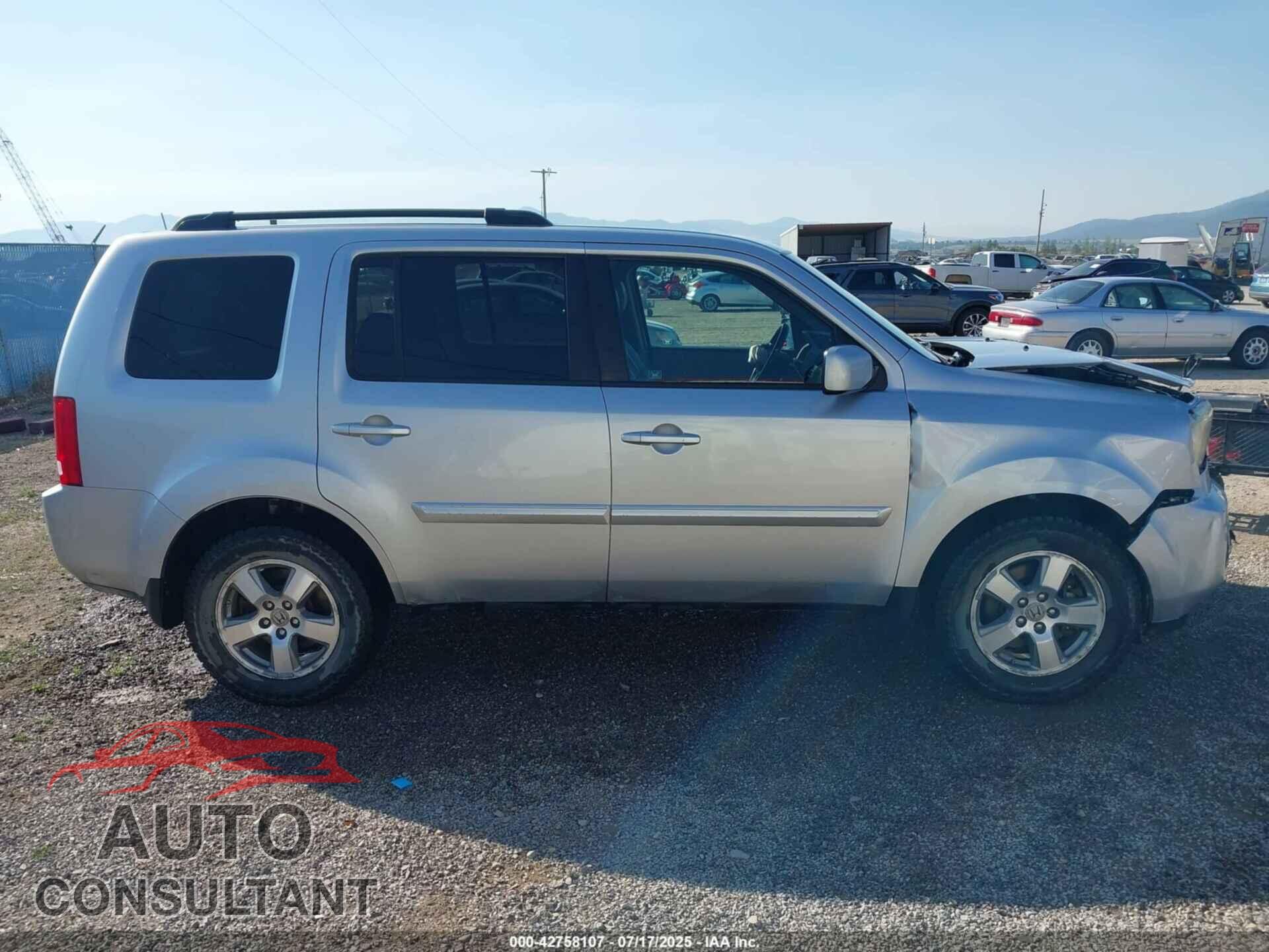 HONDA PILOT 2011 - 5FNYF4H67BB036791