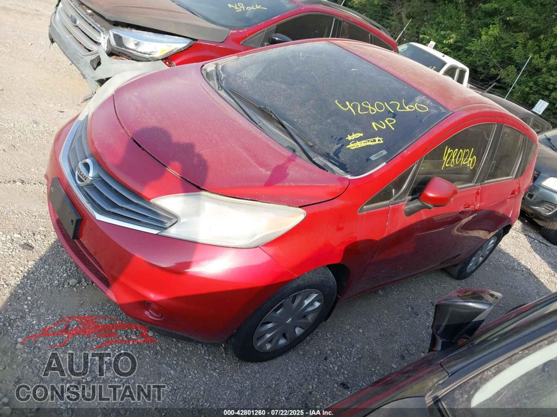 NISSAN VERSA NOTE 2015 - 3N1CE2CP7FL424194