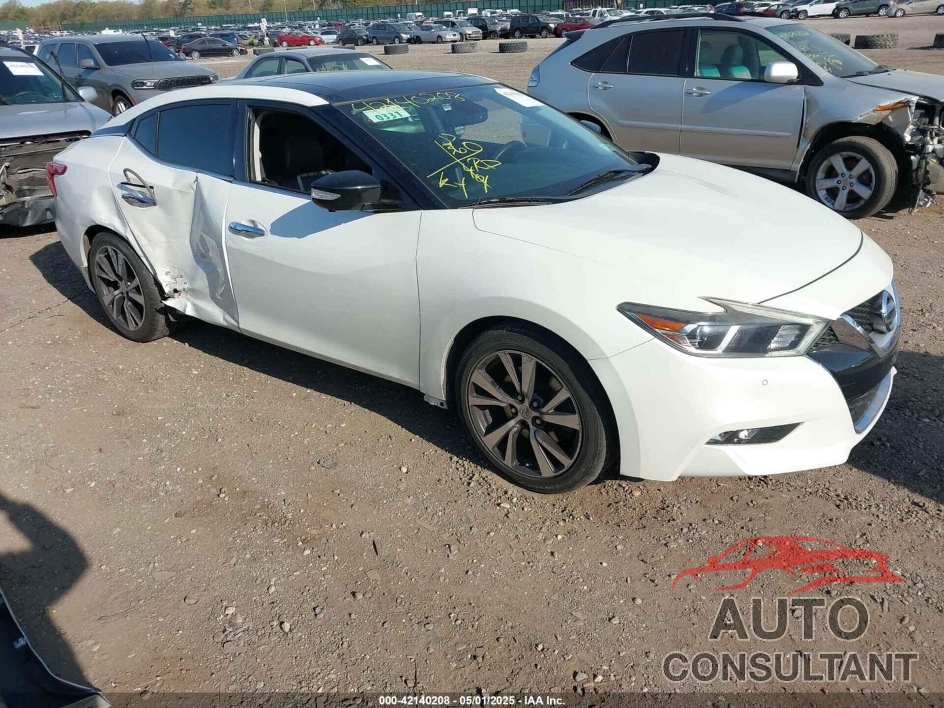 NISSAN MAXIMA 2017 - 1N4AA6AP9HC416824