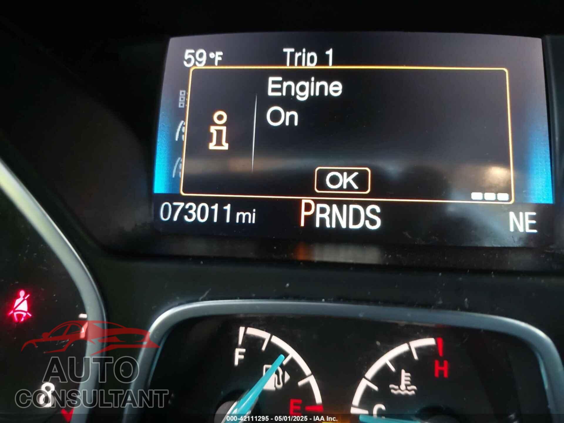 FORD FOCUS 2017 - 1FADP3N22HL207112