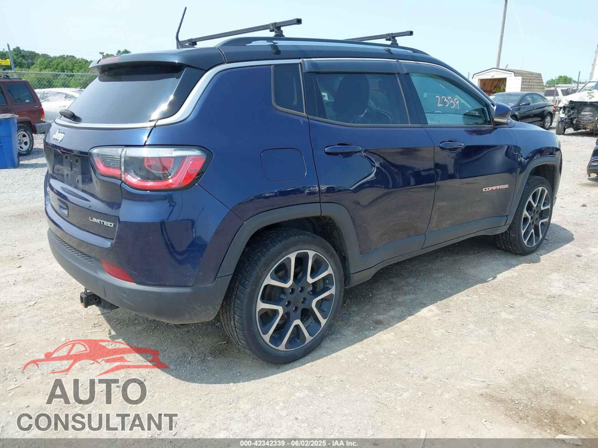 JEEP NEW COMPASS 2017 - 3C4NJDCB6HT611012