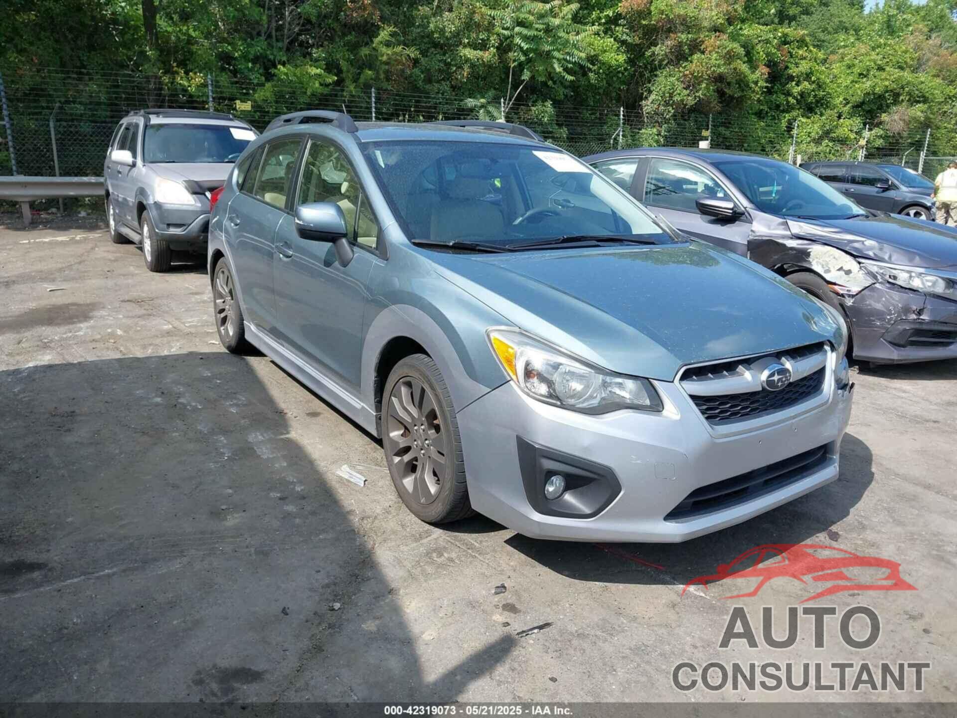 SUBARU IMPREZA 2012 - JF1GPAL66CH235904