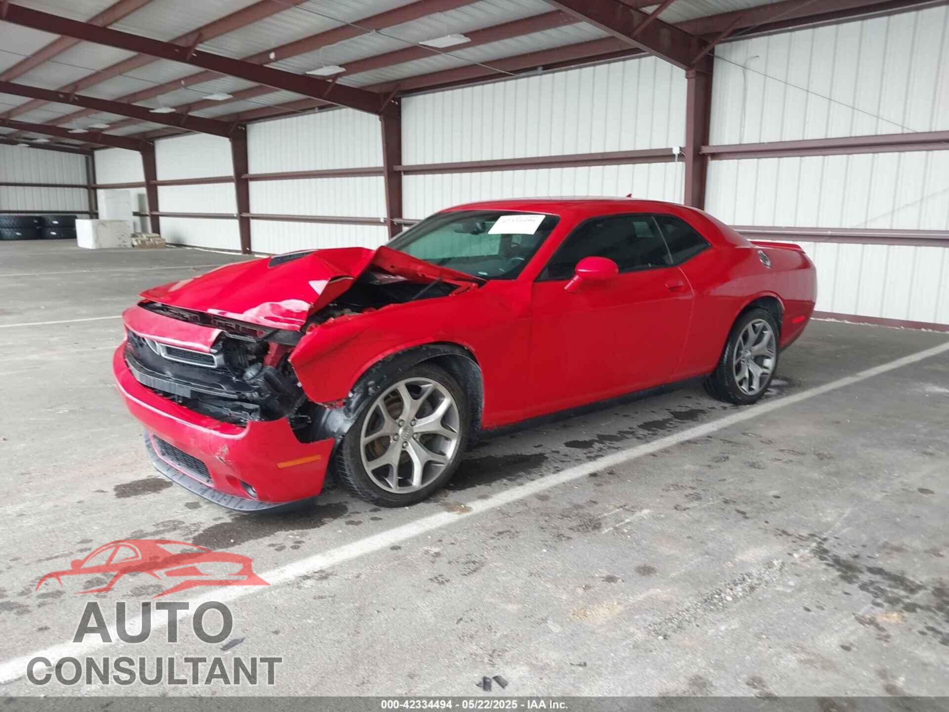 DODGE CHALLENGER 2016 - 2C3CDZAG3GH114117