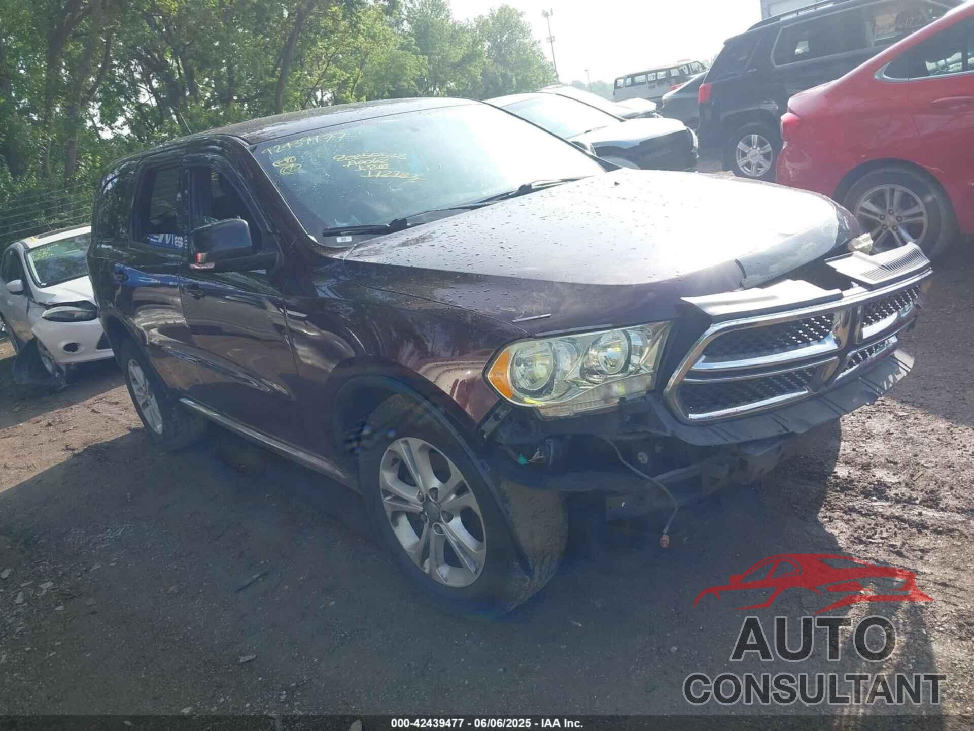 DODGE DURANGO 2012 - 1C4RDJAG5CC172783