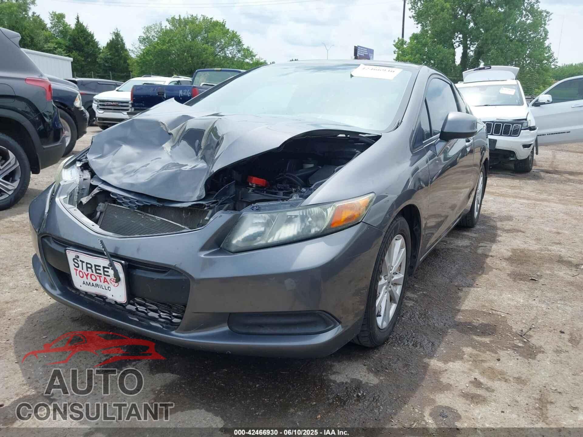 HONDA CIVIC 2012 - 2HGFG3B08CH512403