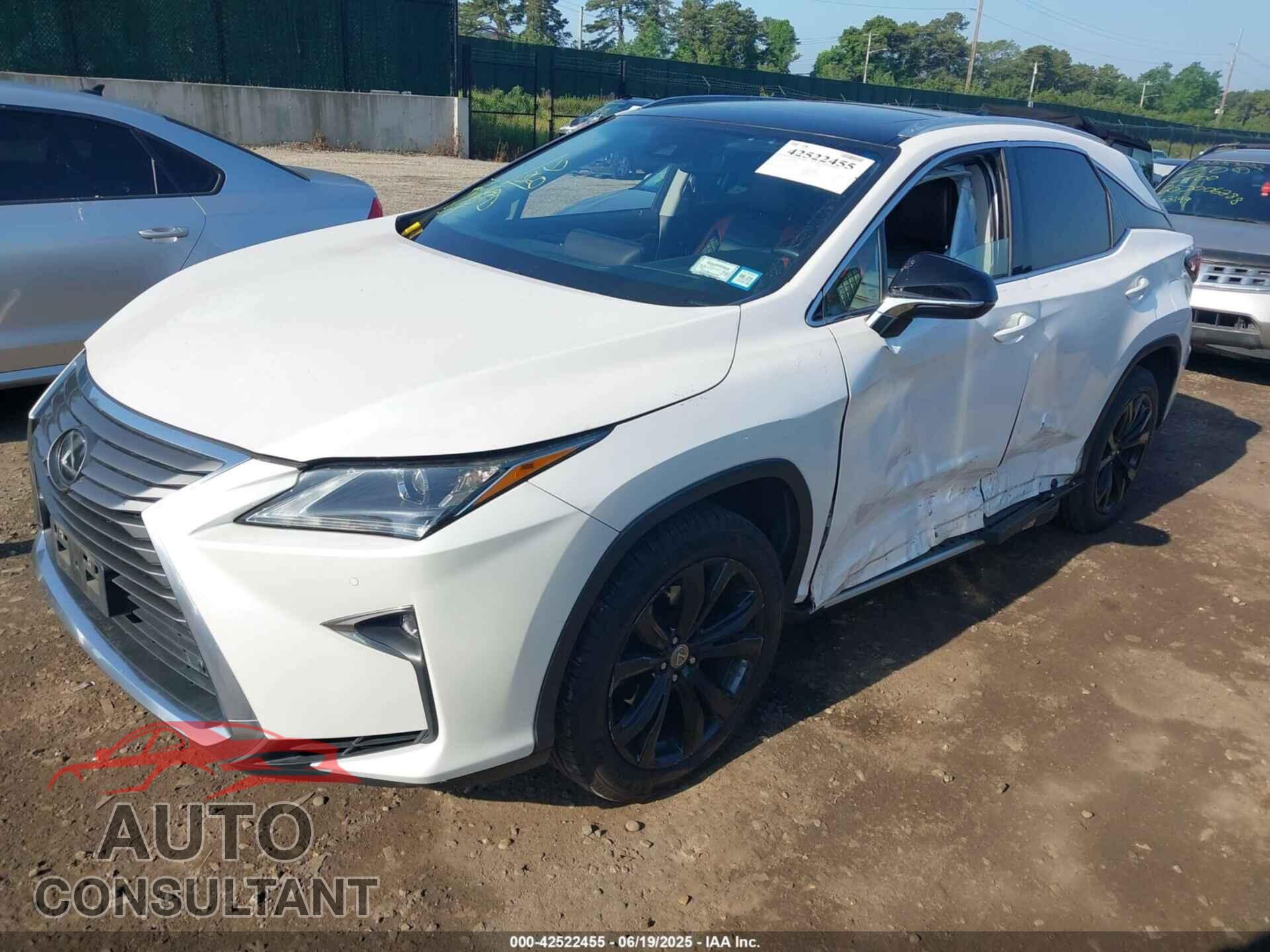 LEXUS RX 350 2017 - 2T2BZMCA2HC054262