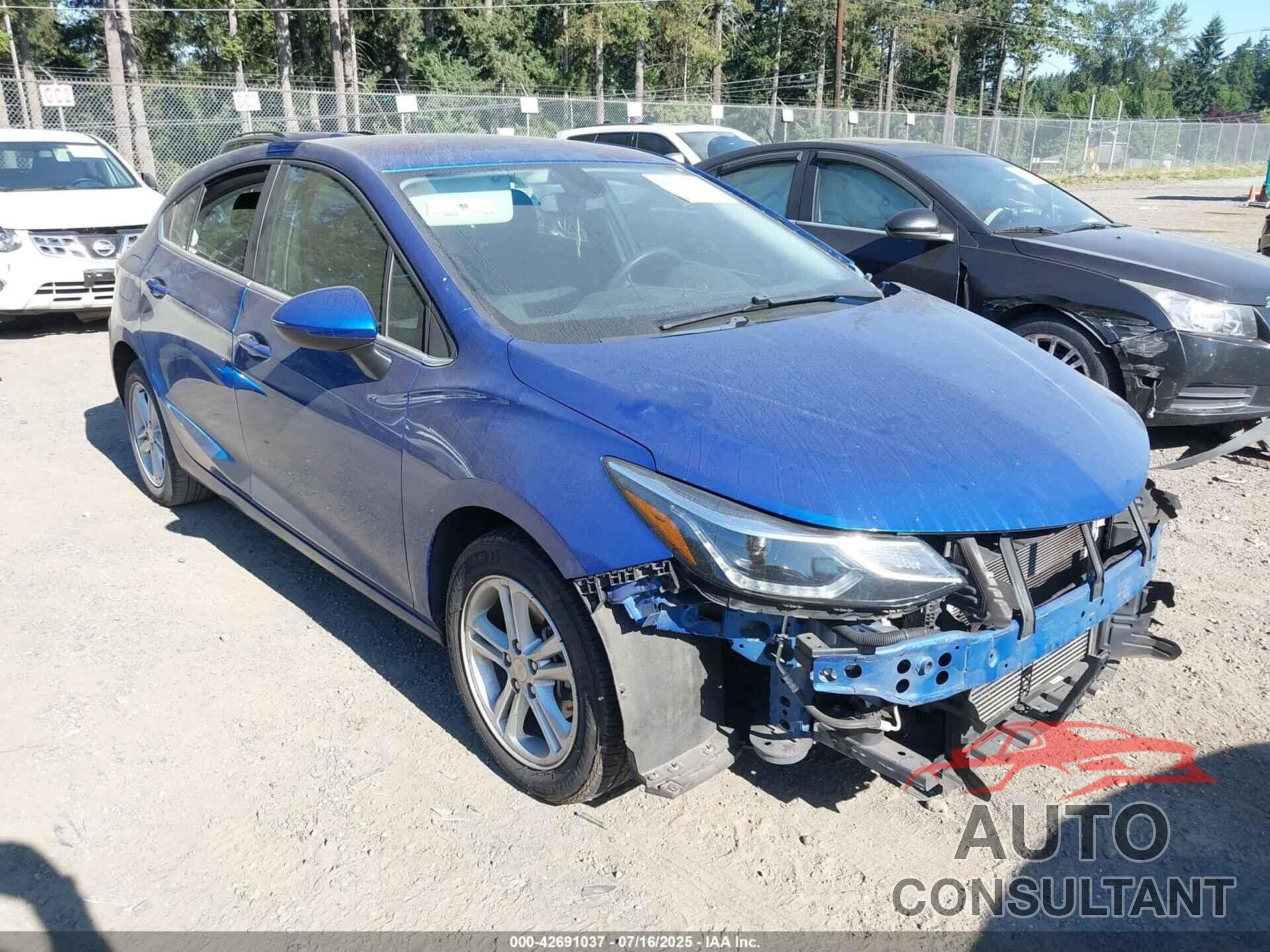 CHEVROLET CRUZE 2018 - 3G1BE6SMXJS596718