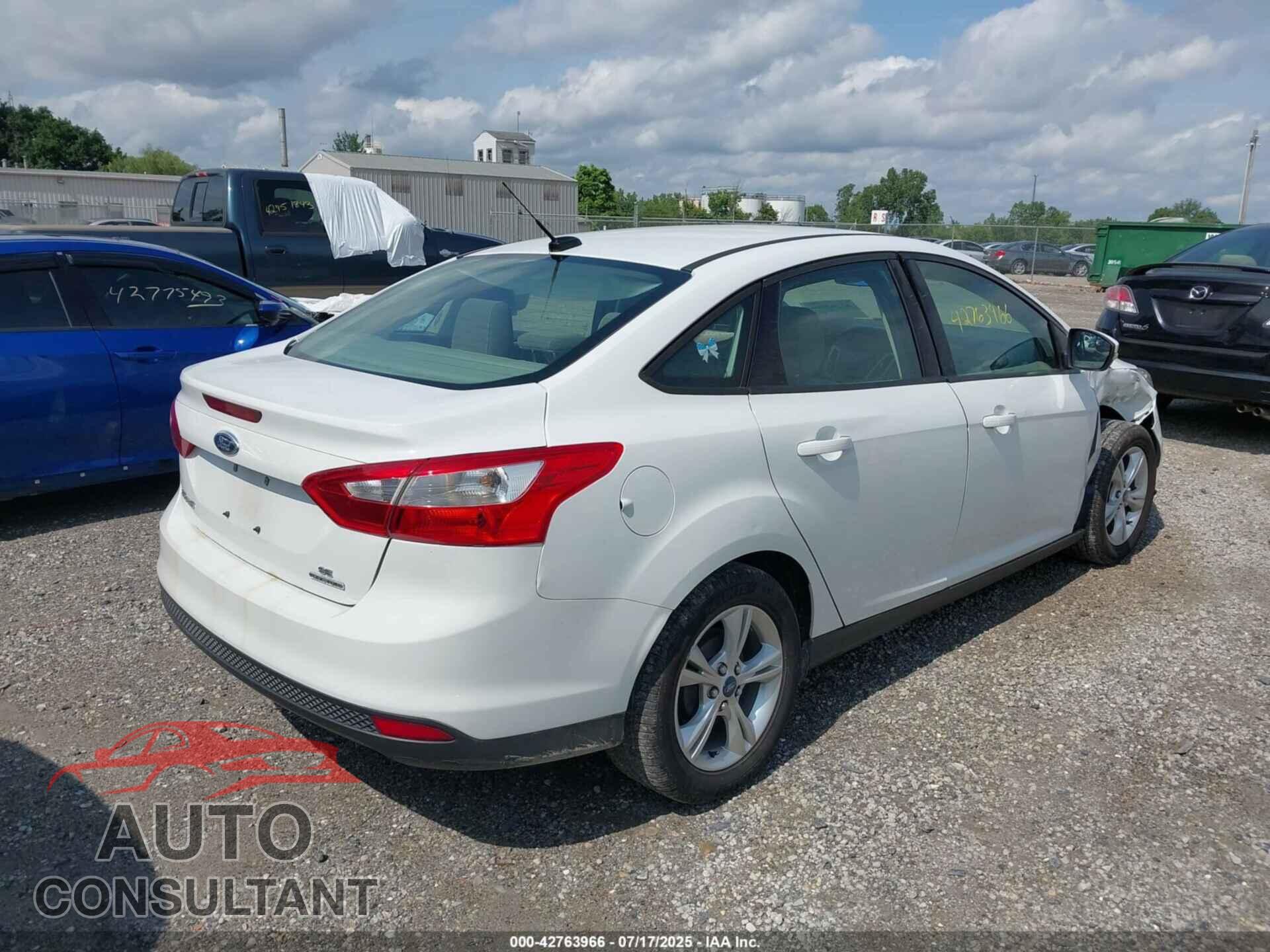 FORD FOCUS 2013 - 1FADP3F26DL280248