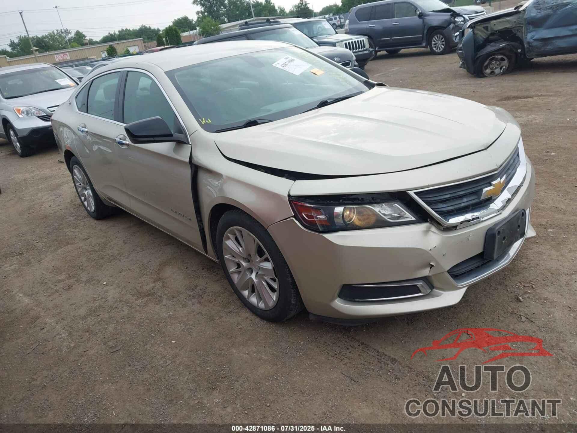 CHEVROLET IMPALA 2014 - 2G11Y5SL6E9139914