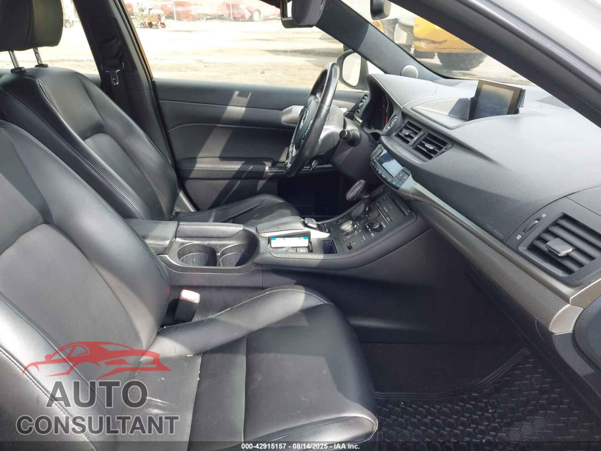 LEXUS CT 200H 2014 - JTHKD5BH5E2207619