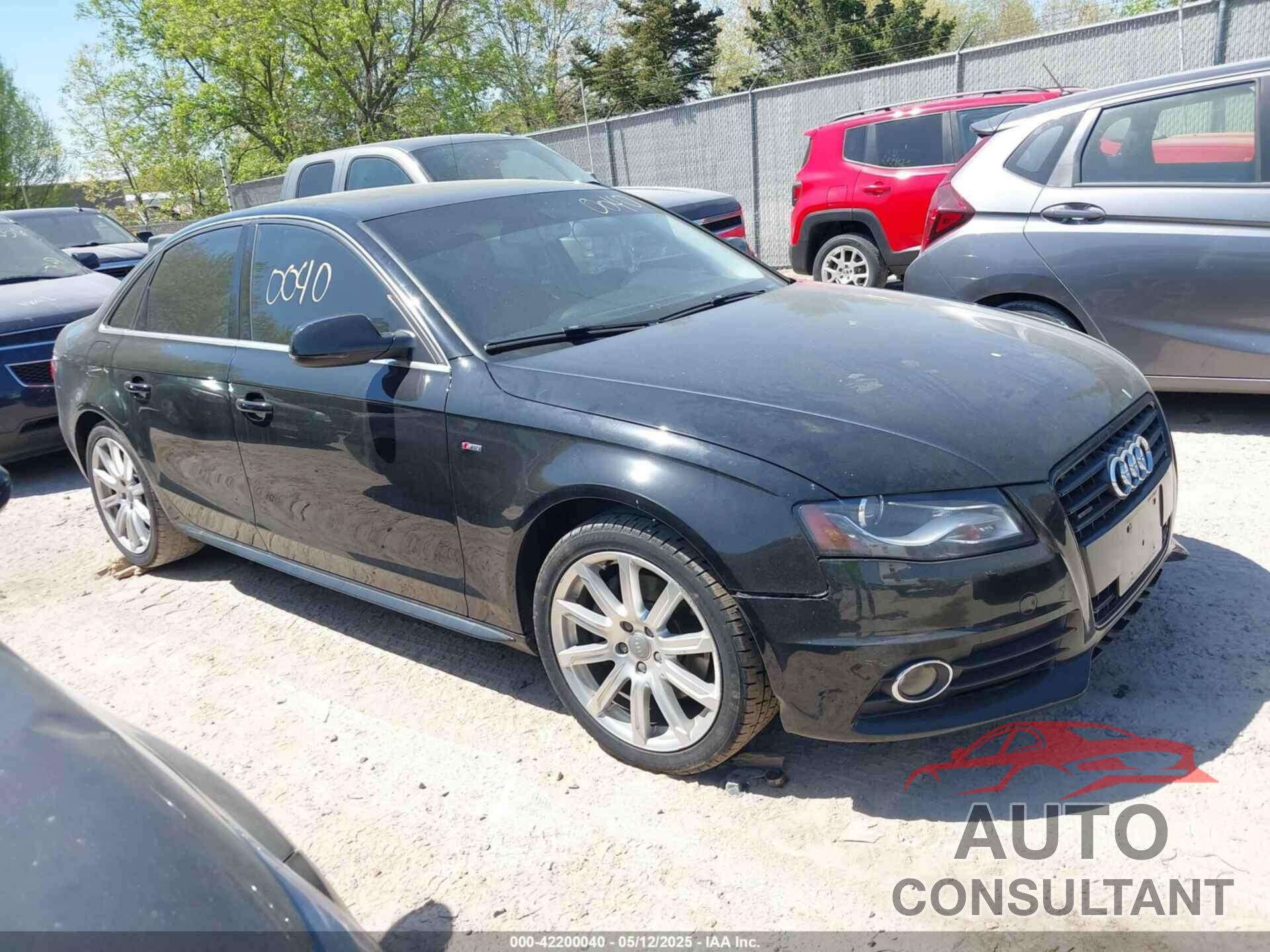 AUDI A4 2012 - WAUFFAFL1CA119879
