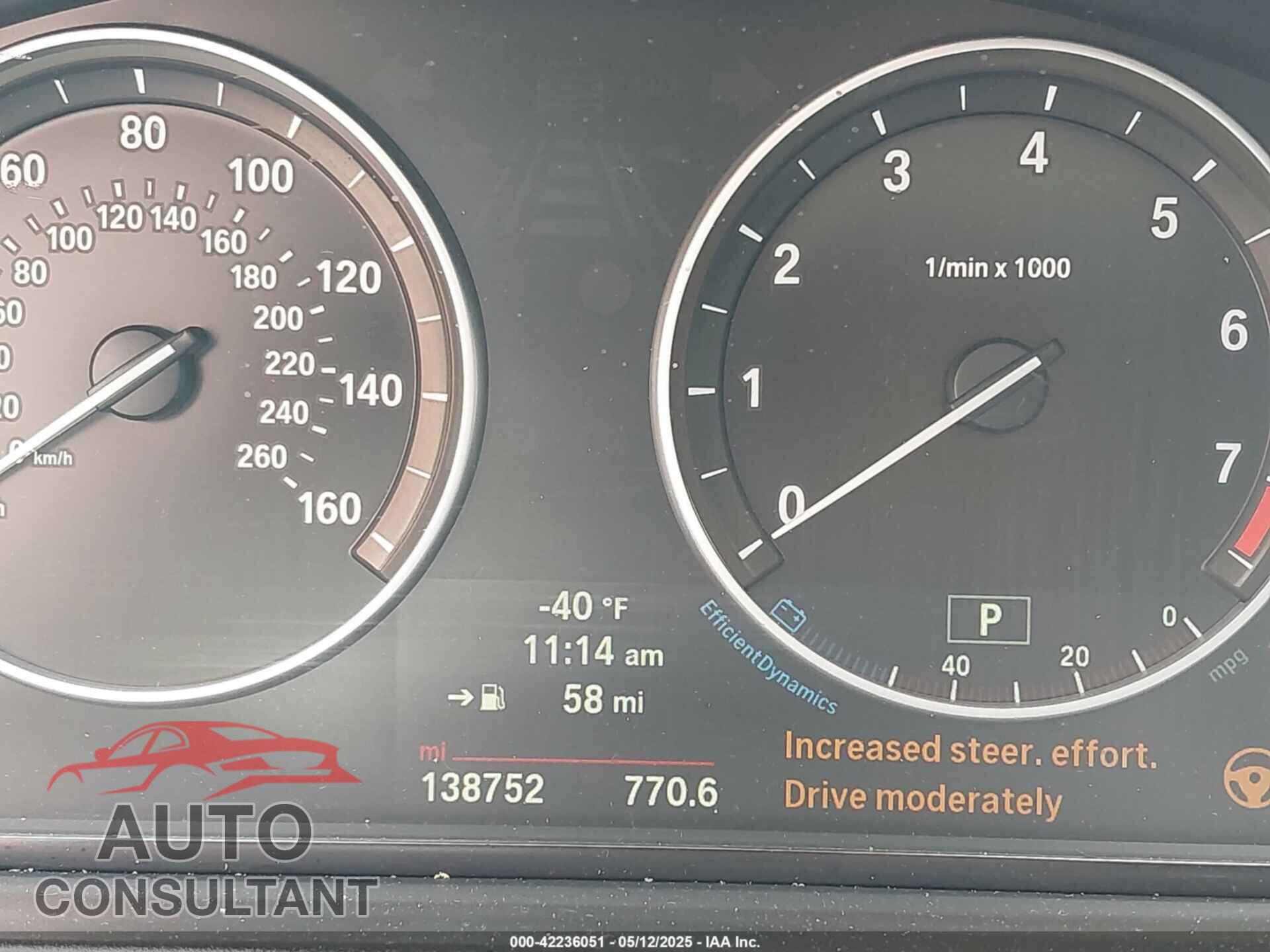 BMW 528I 2014 - WBA5A5C53ED502828