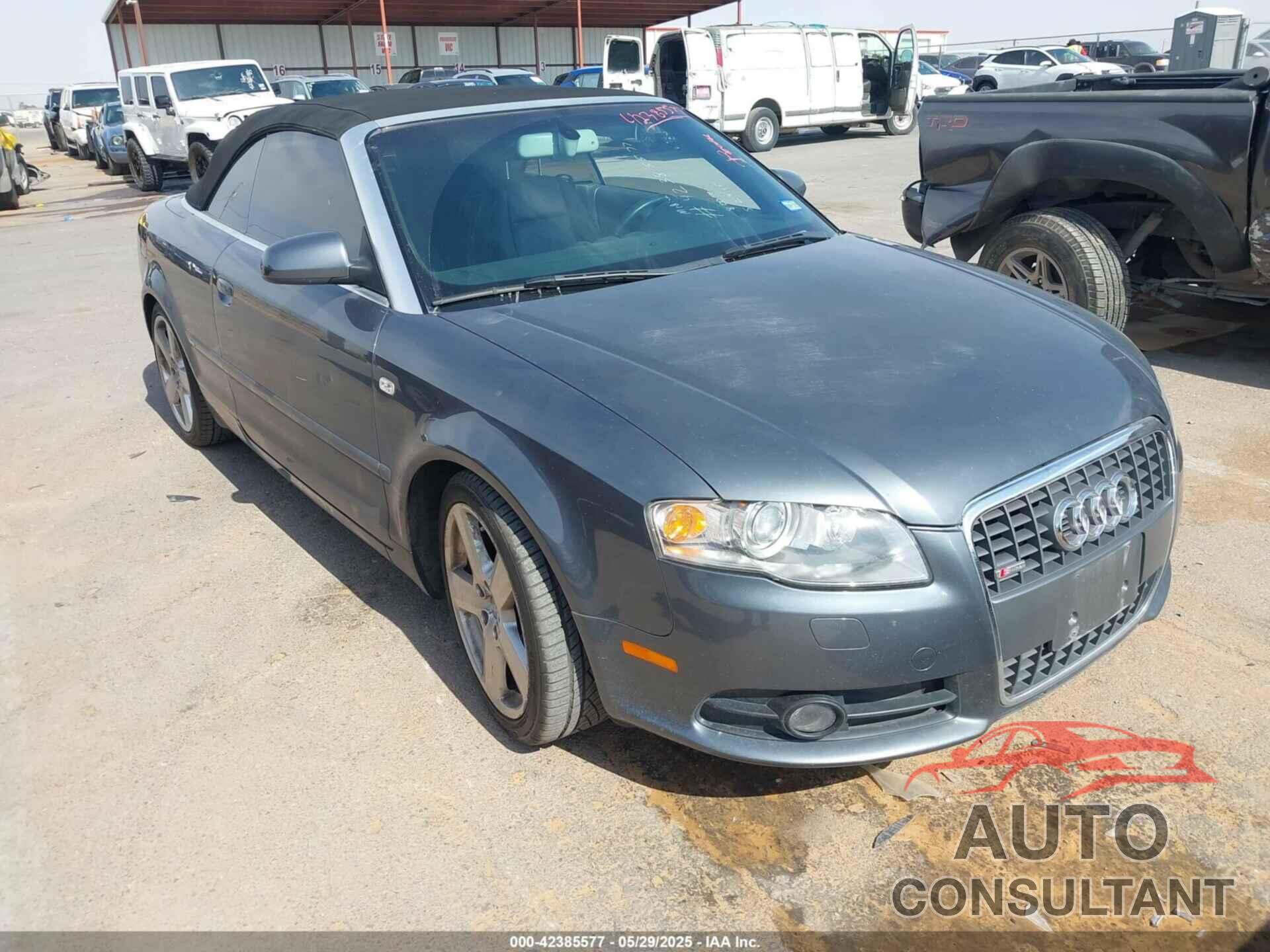 AUDI A4 2009 - WAUAF48H09K010871