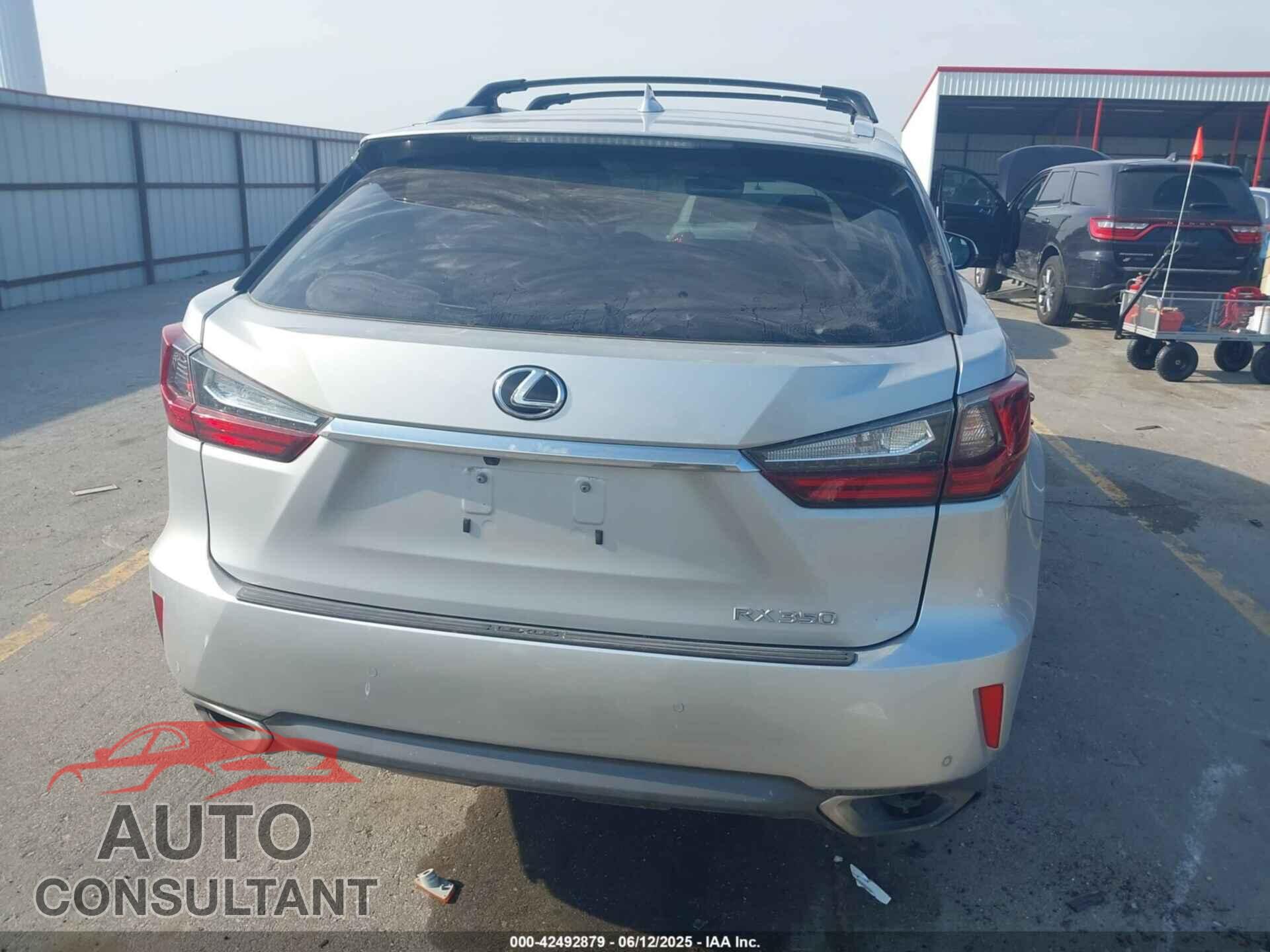 LEXUS RX 2016 - 2T2ZZMCA3GC005603