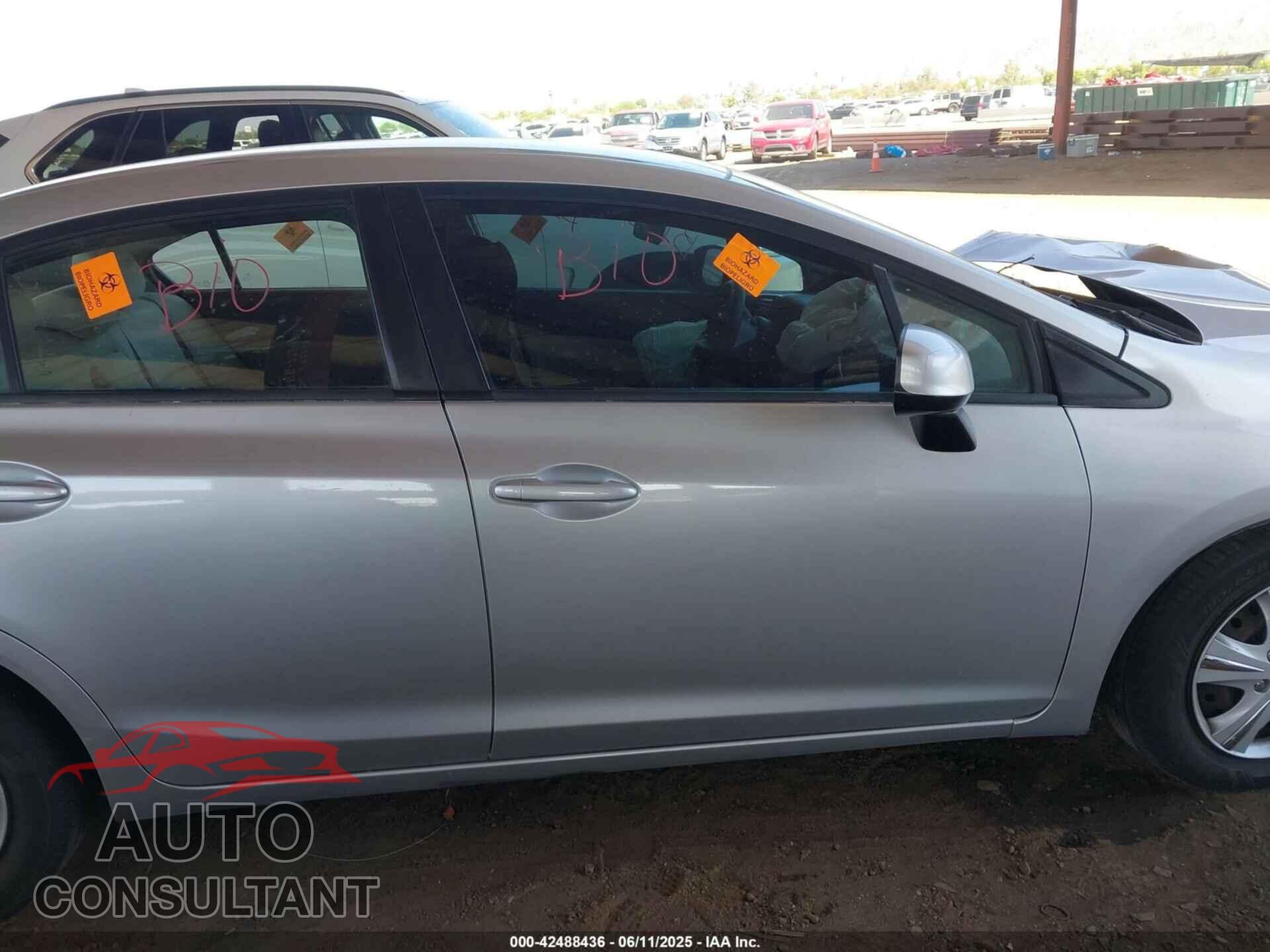 HONDA CIVIC 2012 - 2HGFB2F53CH560518