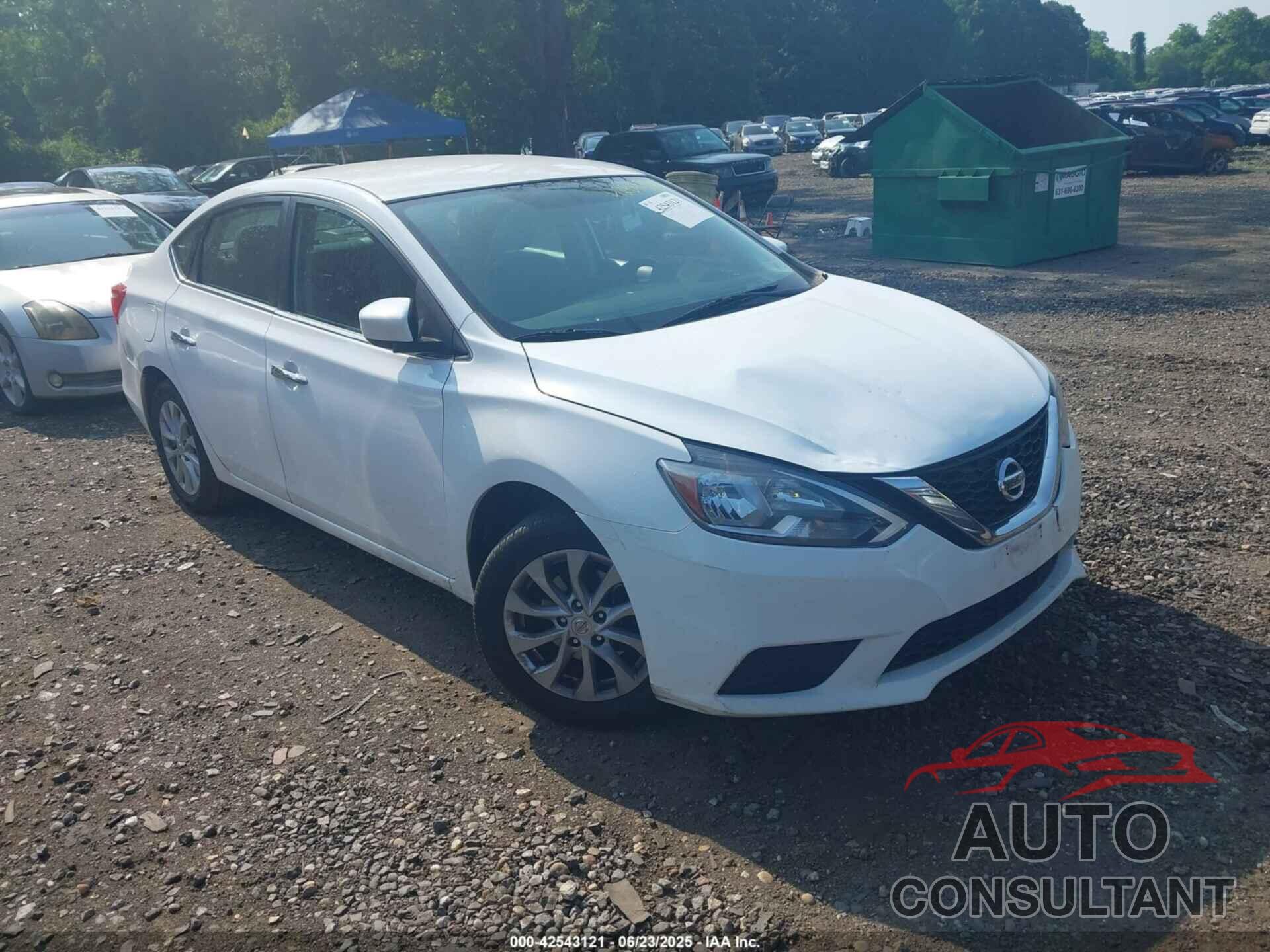 NISSAN SENTRA 2019 - 3N1AB7AP8KY356341