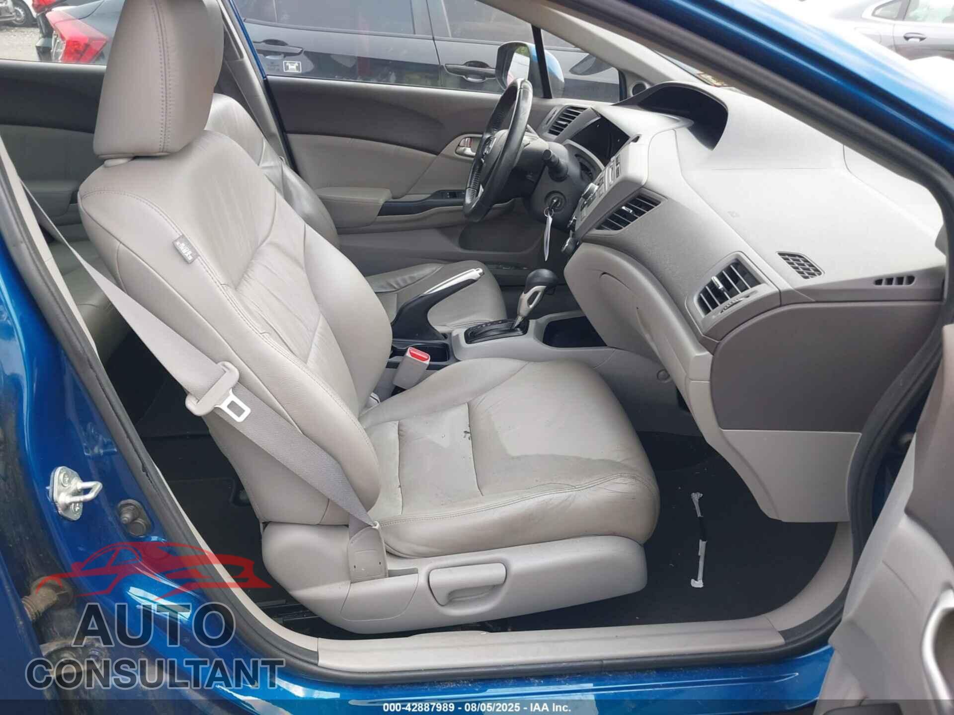 HONDA CIVIC 2012 - 19XFB2F90CE328701