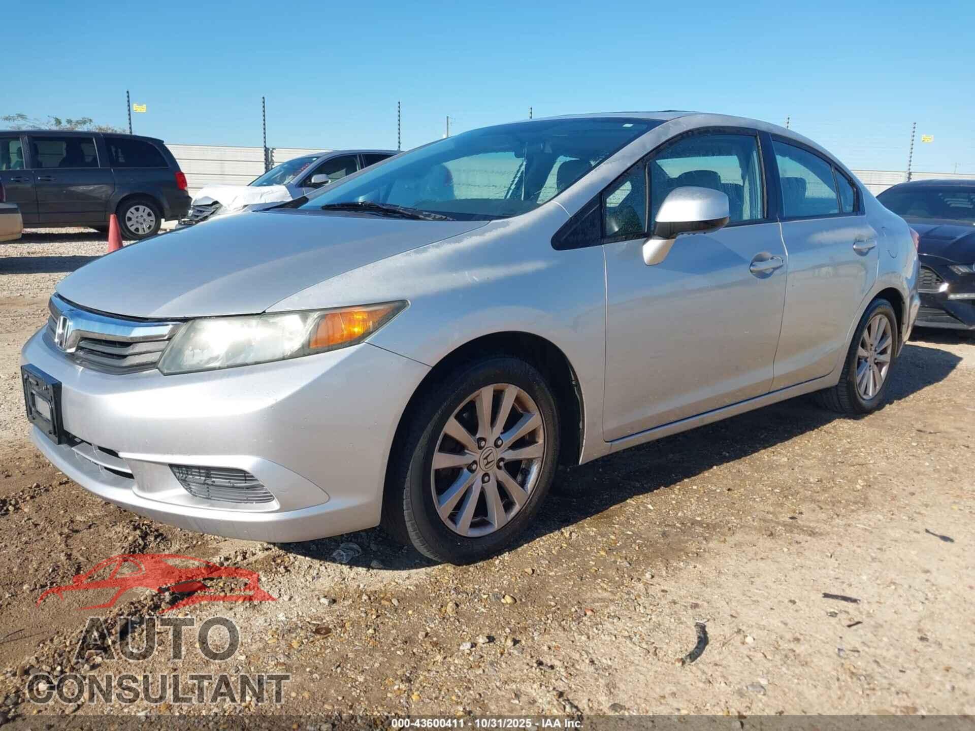 HONDA CIVIC 2012 - 2HGFB2F91CH542991