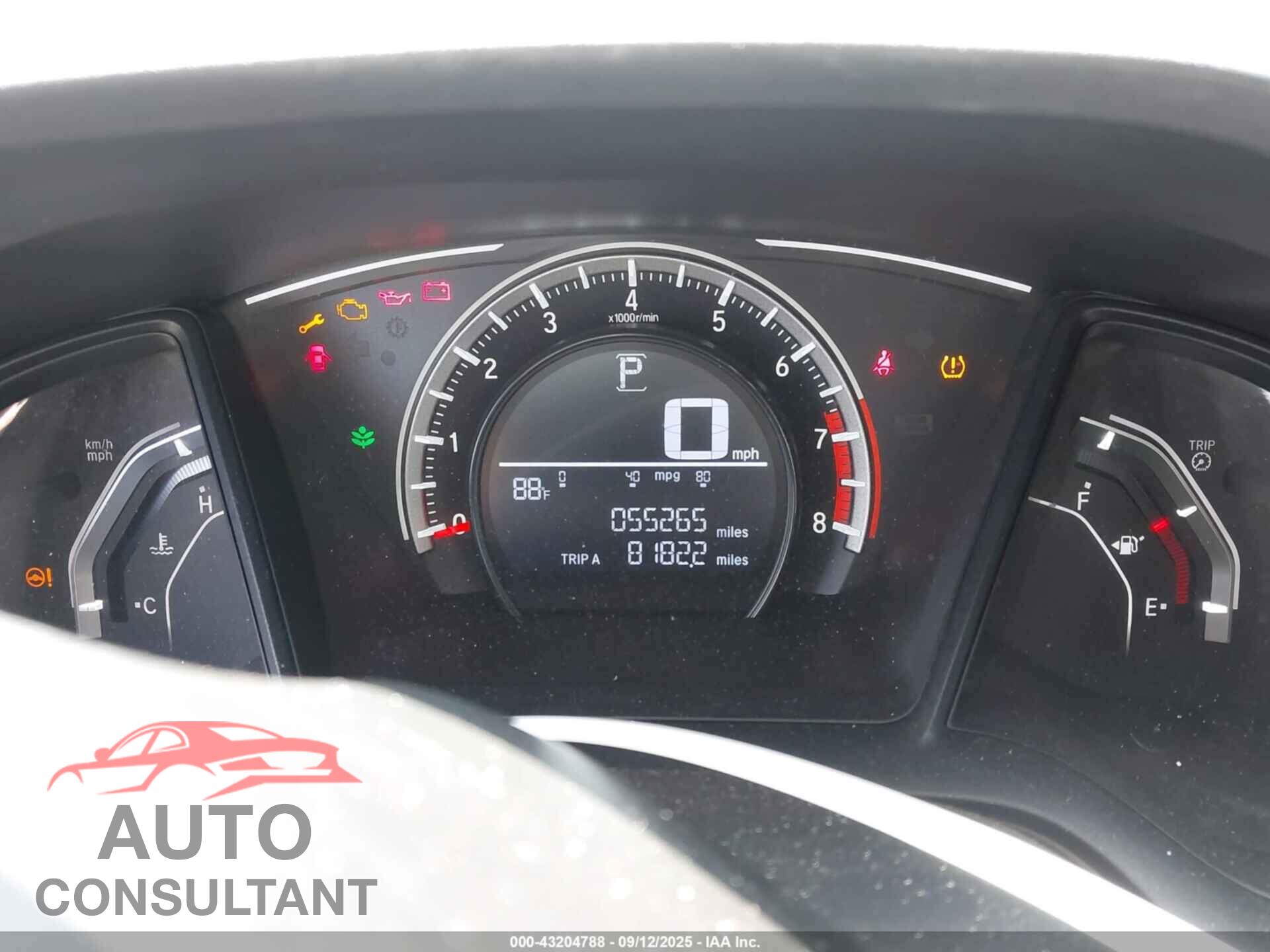 HONDA CIVIC 2017 - 2HGFC2F54HH511008