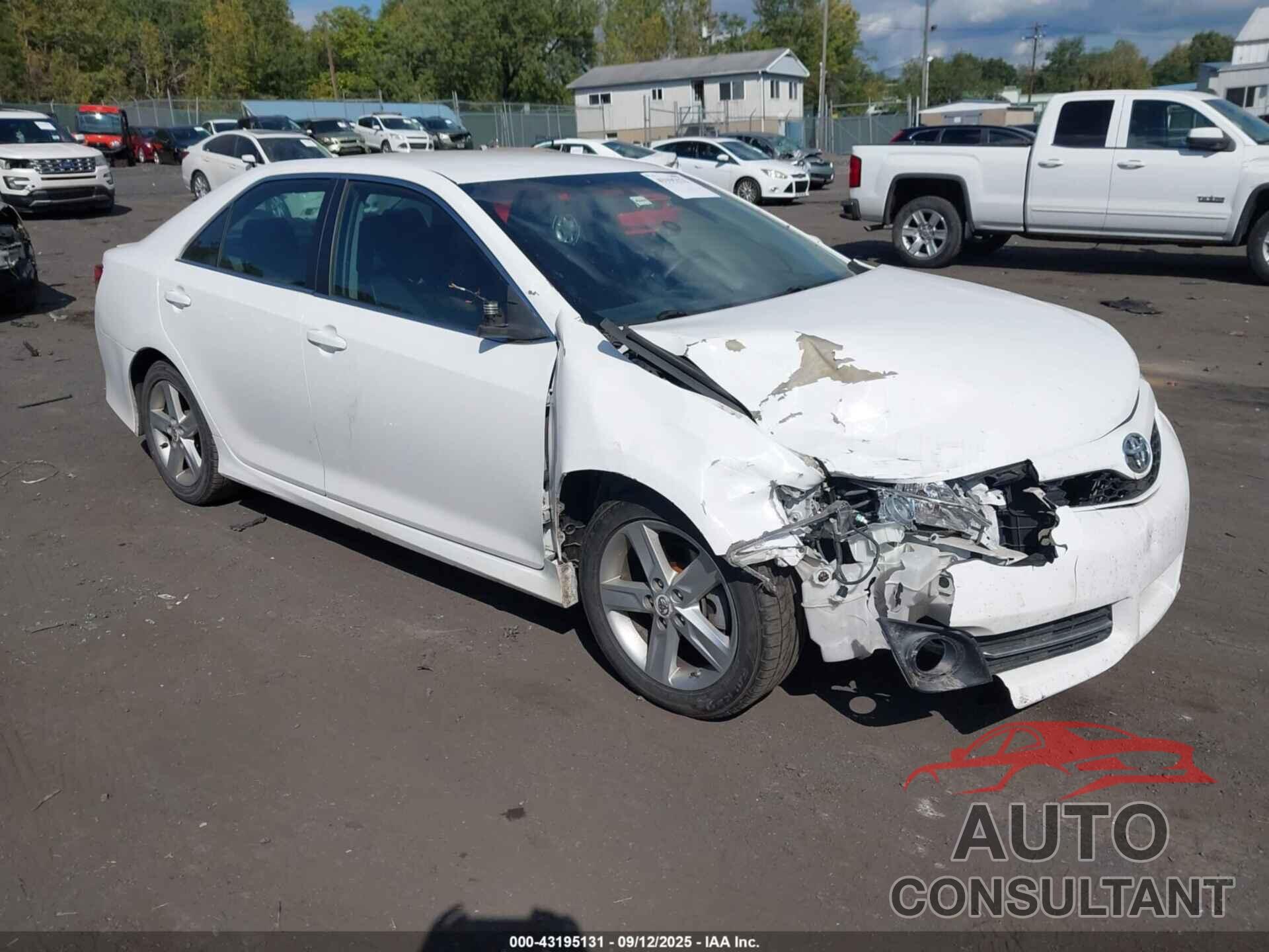 TOYOTA CAMRY 2012 - 4T1BF1FKXCU199007