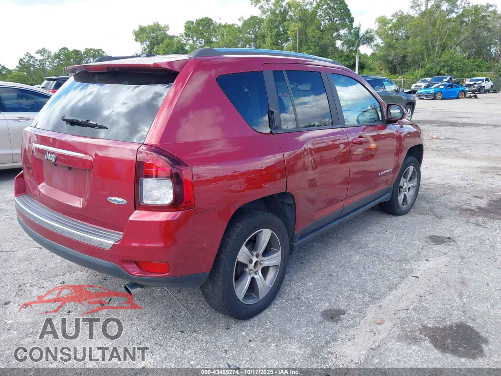 JEEP COMPASS 2017 - 1C4NJCEA3HD157015