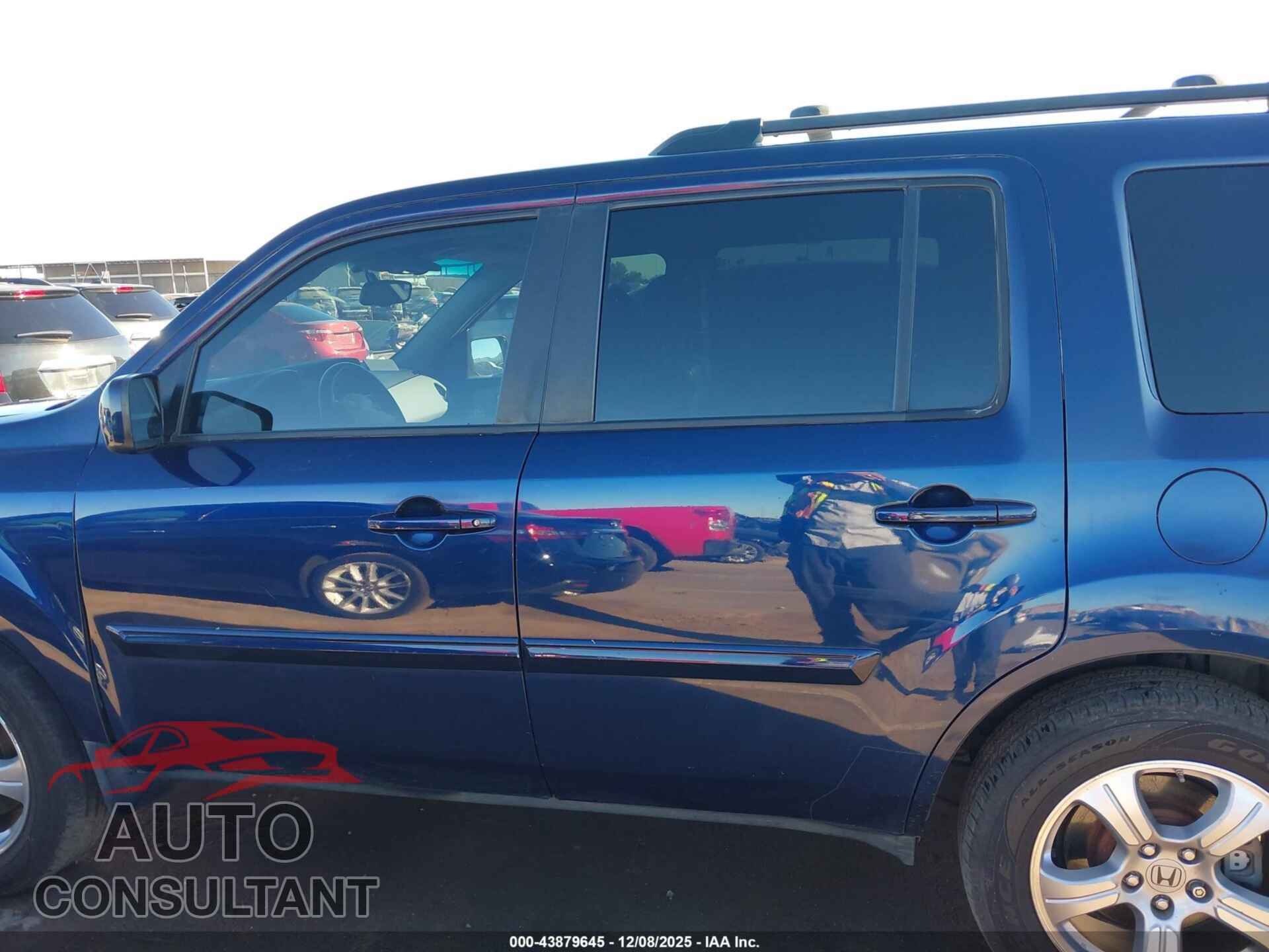HONDA PILOT 2013 - 5FNYF3H57DB012446