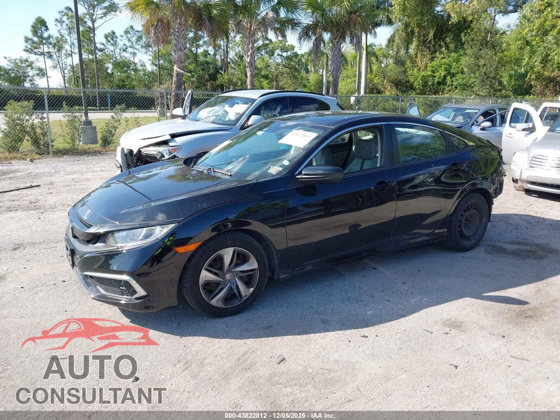 HONDA CIVIC 2019 - 2HGFC2F60KH582660