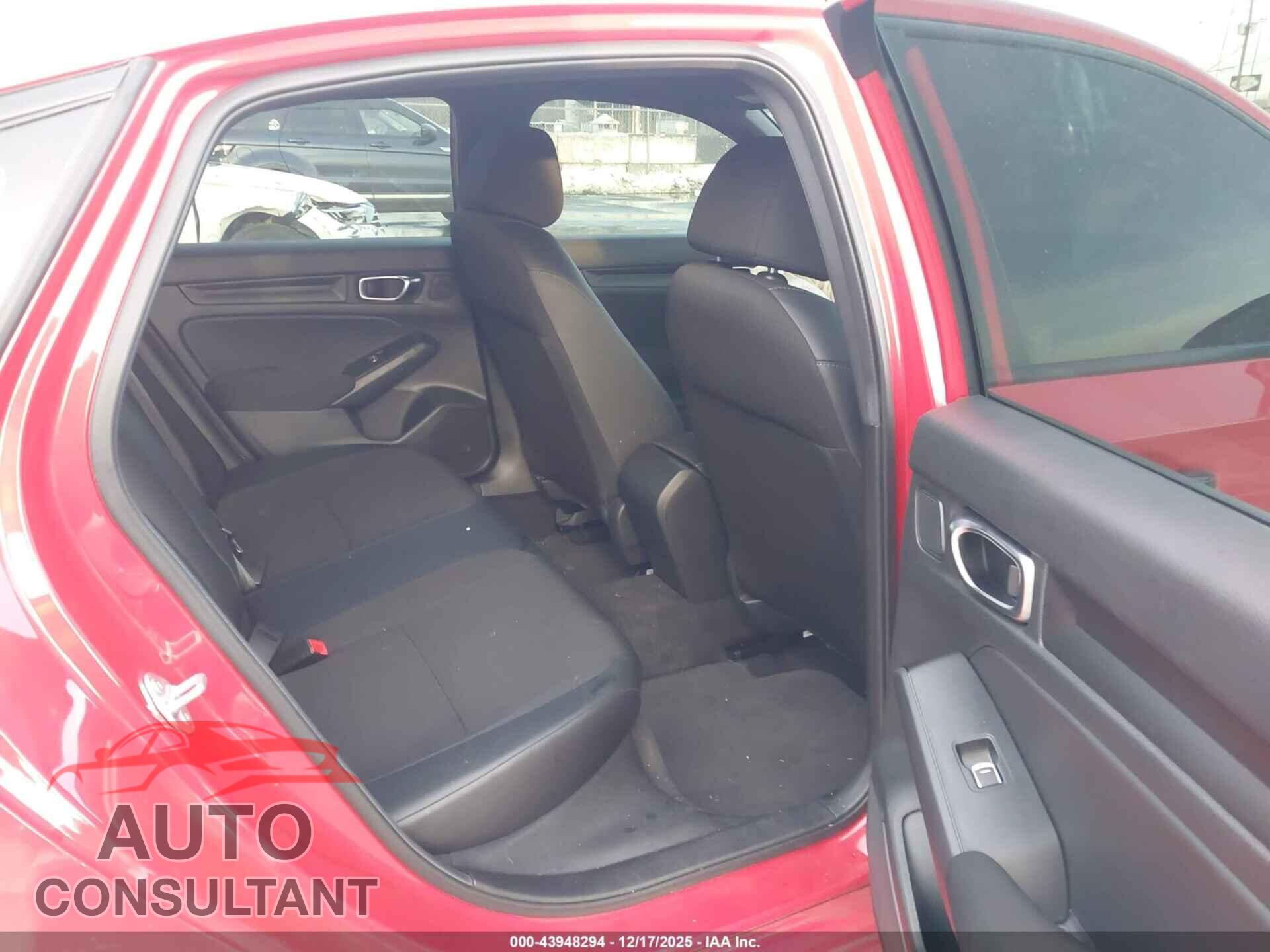HONDA CIVIC 2025 - 2HGFE2F5XSH515209