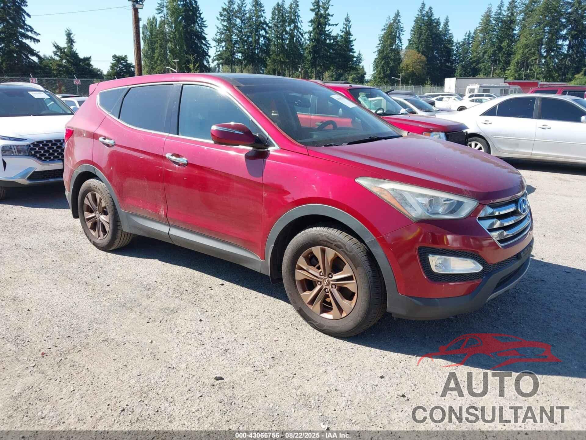 HYUNDAI SANTA FE 2013 - 5XYZU3LB6DG029187