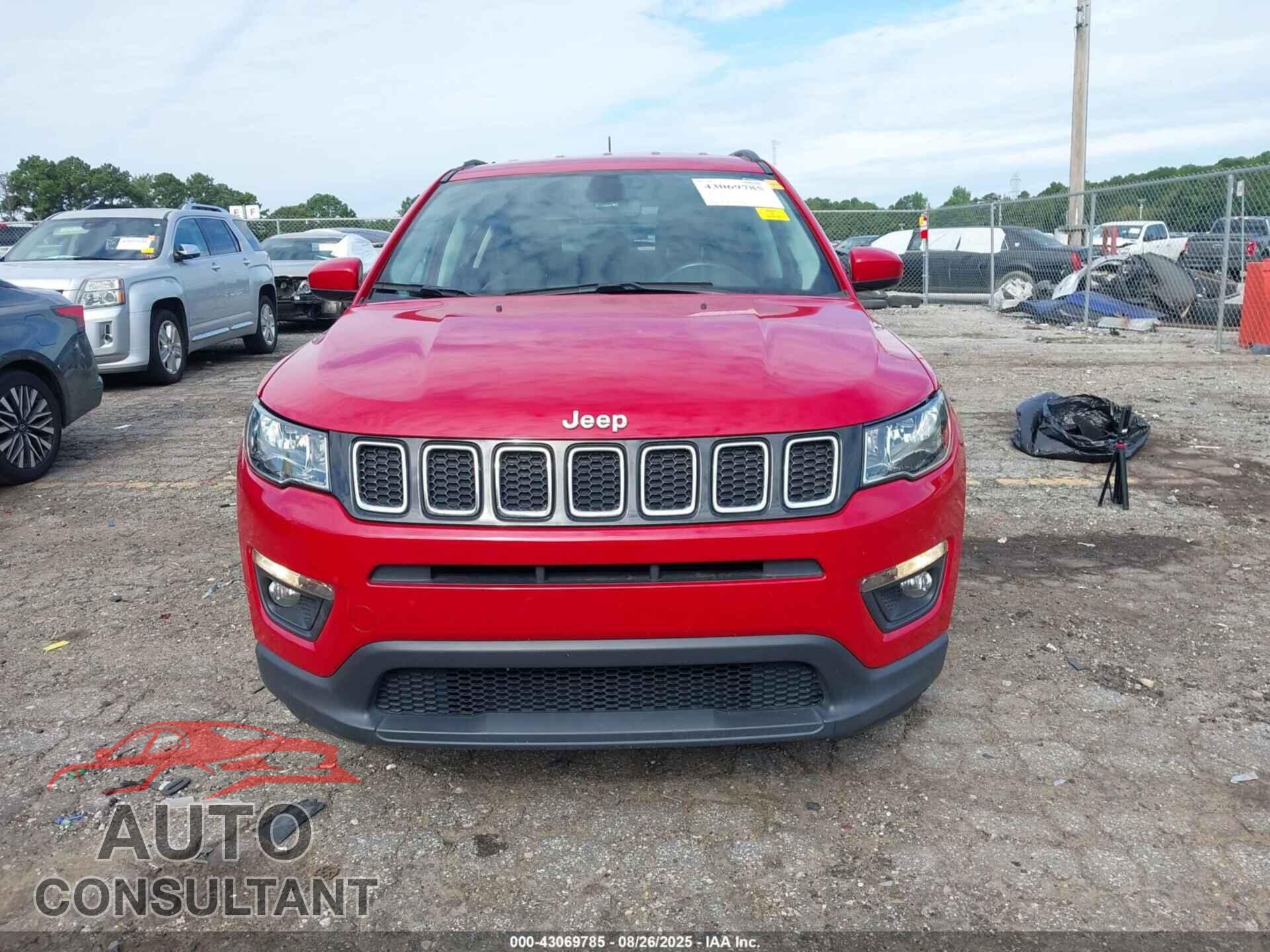 JEEP COMPASS 2019 - 3C4NJCBB2KT652076