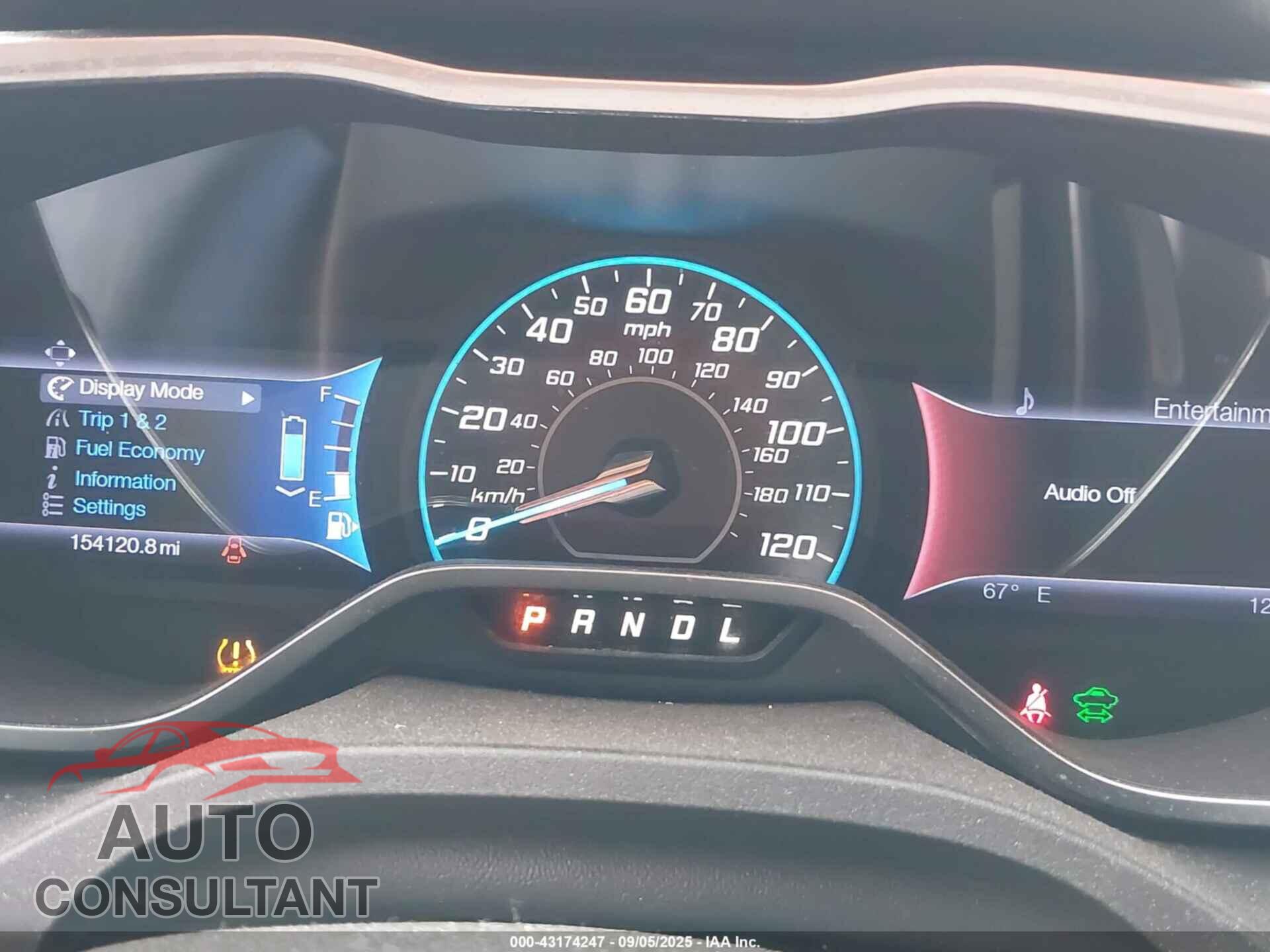 FORD C-MAX HYBRID 2013 - 1FADP5BU1DL511429