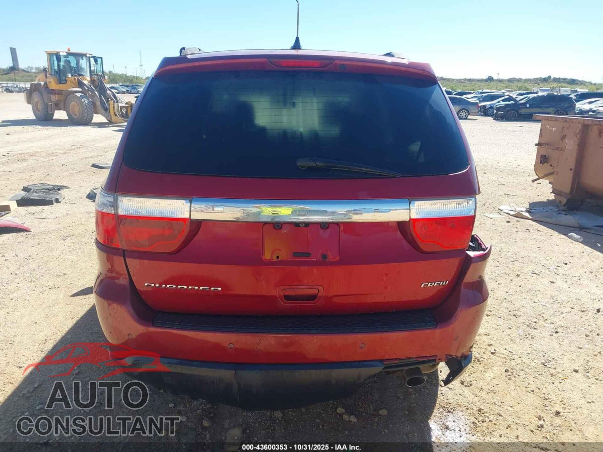 DODGE DURANGO 2013 - 1C4RDHDG3DC667778